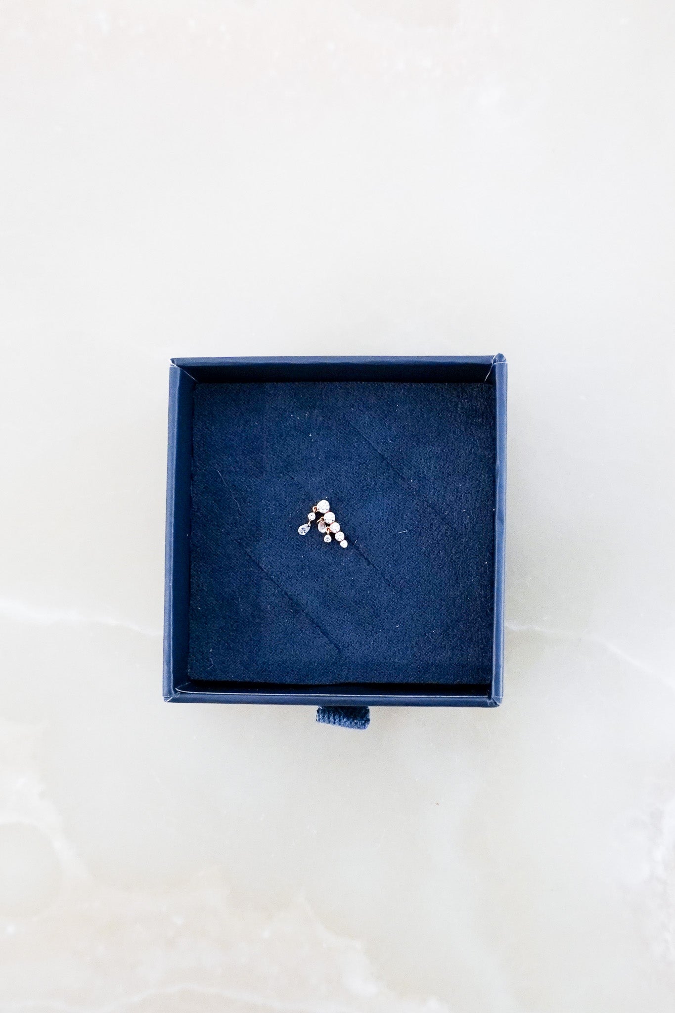 Maria Tash Invisible Set Diamond Crescendo Bar Threaded Stud Earring RRP £1950 | Authentic Preloved FINAL SALE - Reloved Again