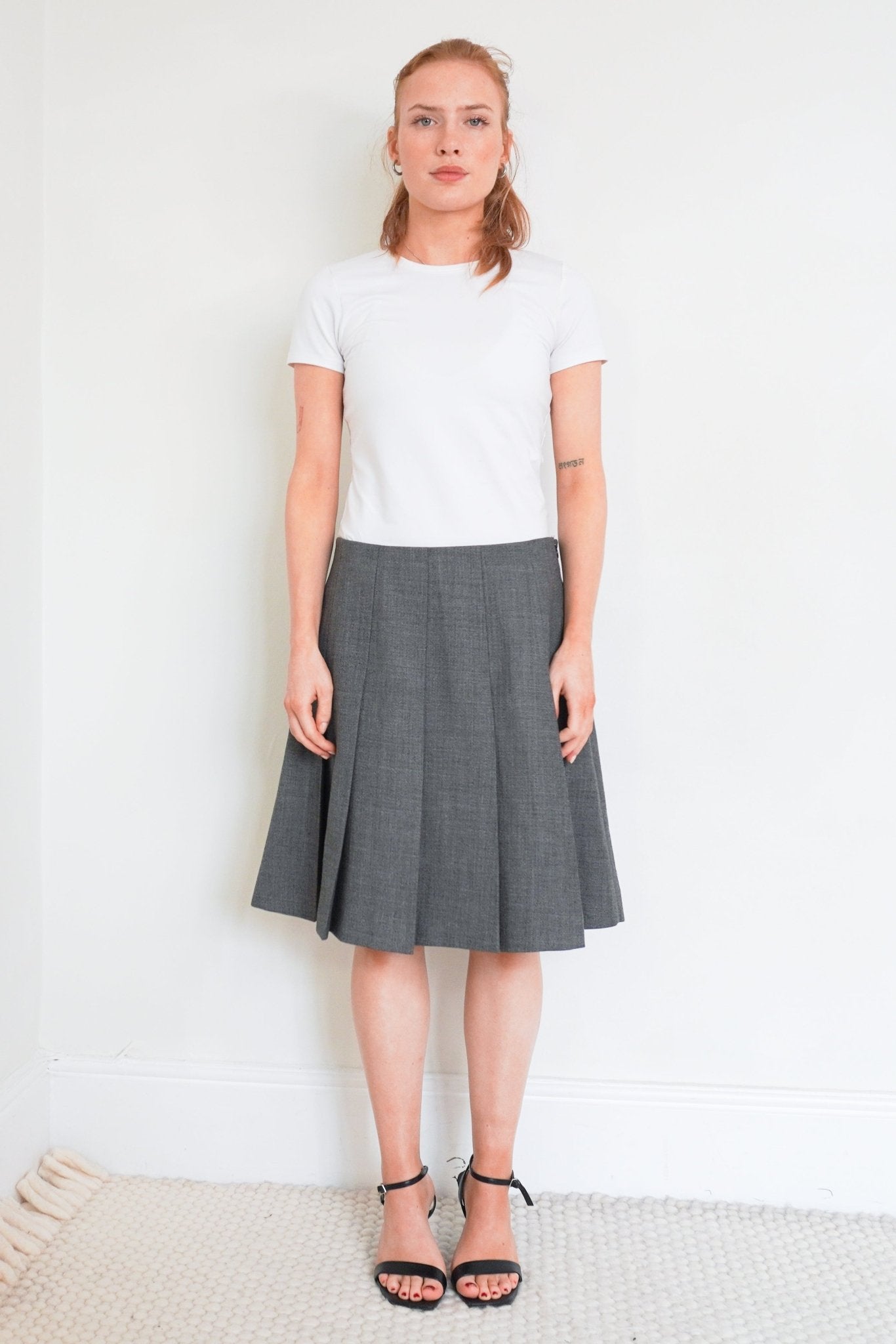 Marni Pleated Elegant Skirt RRP £500 | Authentic Preloved - Reloved Again