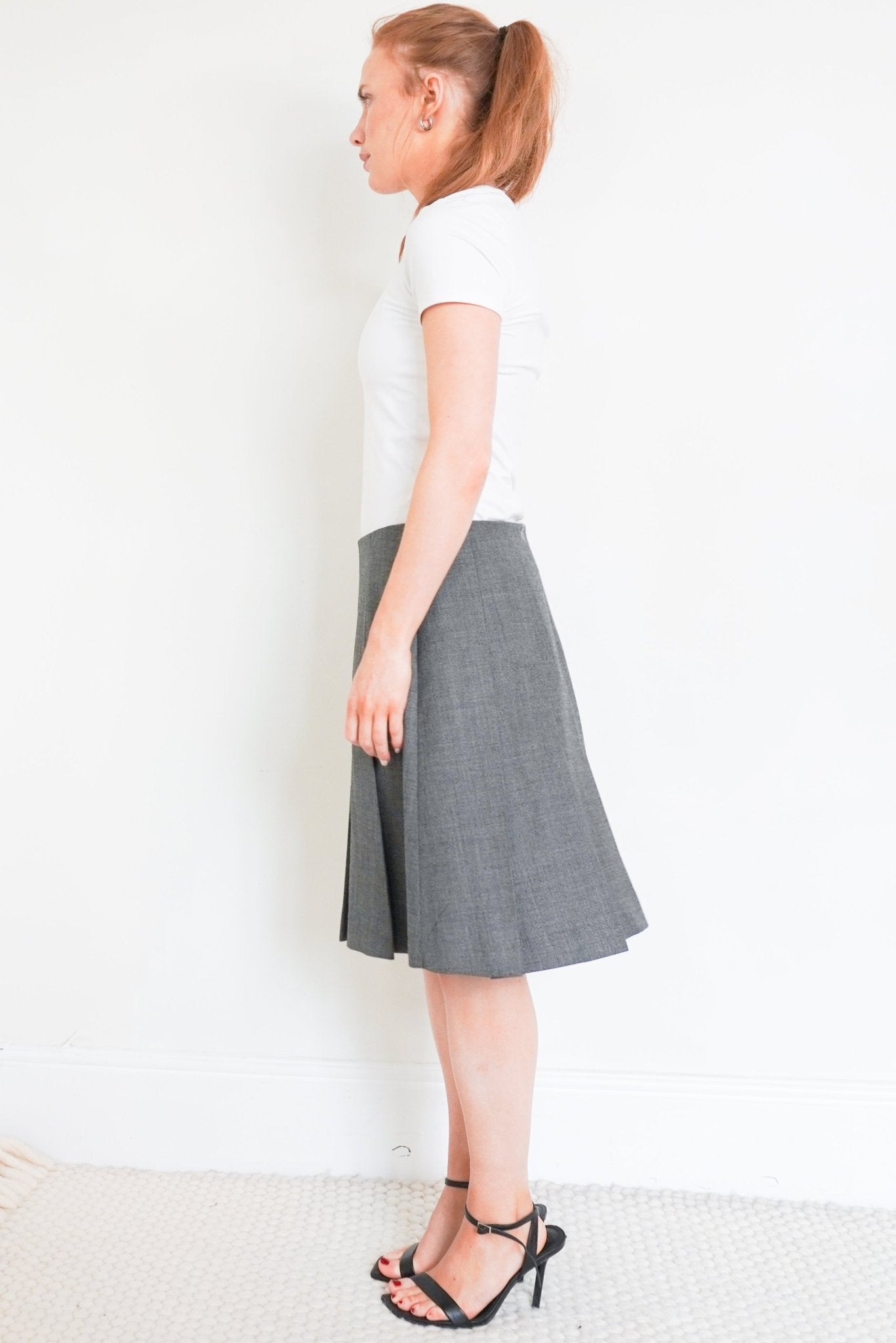 Marni Pleated Elegant Skirt RRP £500 | Authentic Preloved - Reloved Again