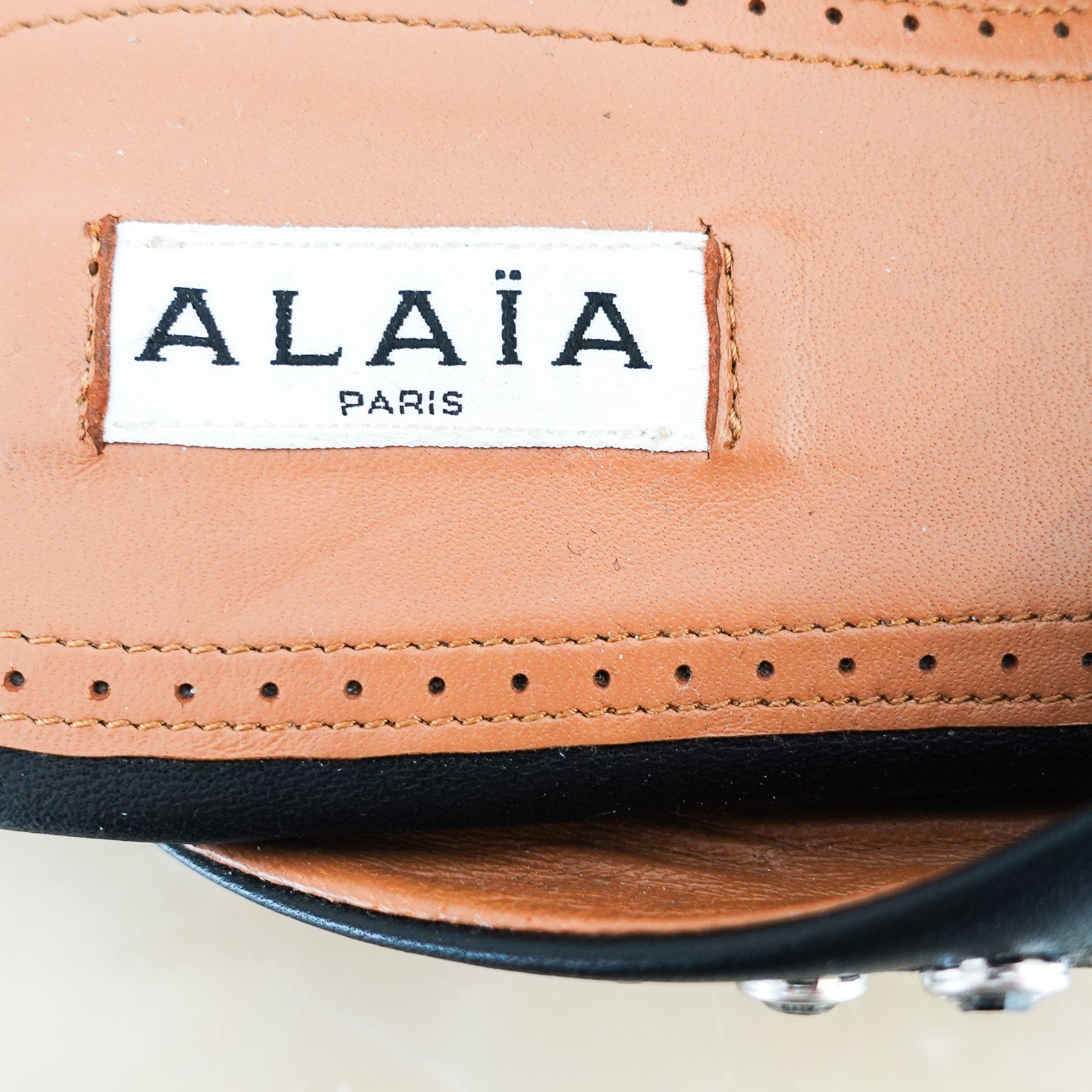 NEW CURRENT SEASON ALAIA Strass Mules in Black RRP £790 | Authentic Preloved - Reloved Again