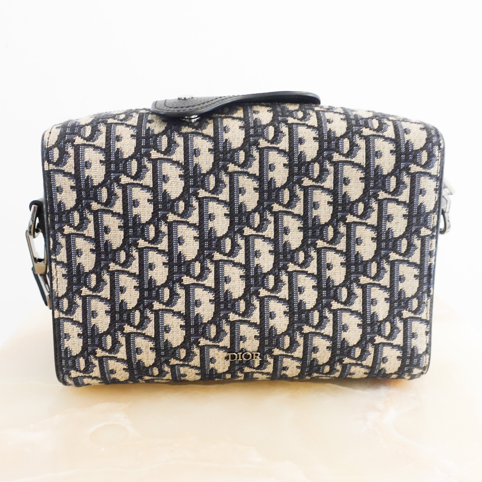 NEW Dior Oblique Cloth Crossbody Bag | Authentic Preloved - Reloved Again