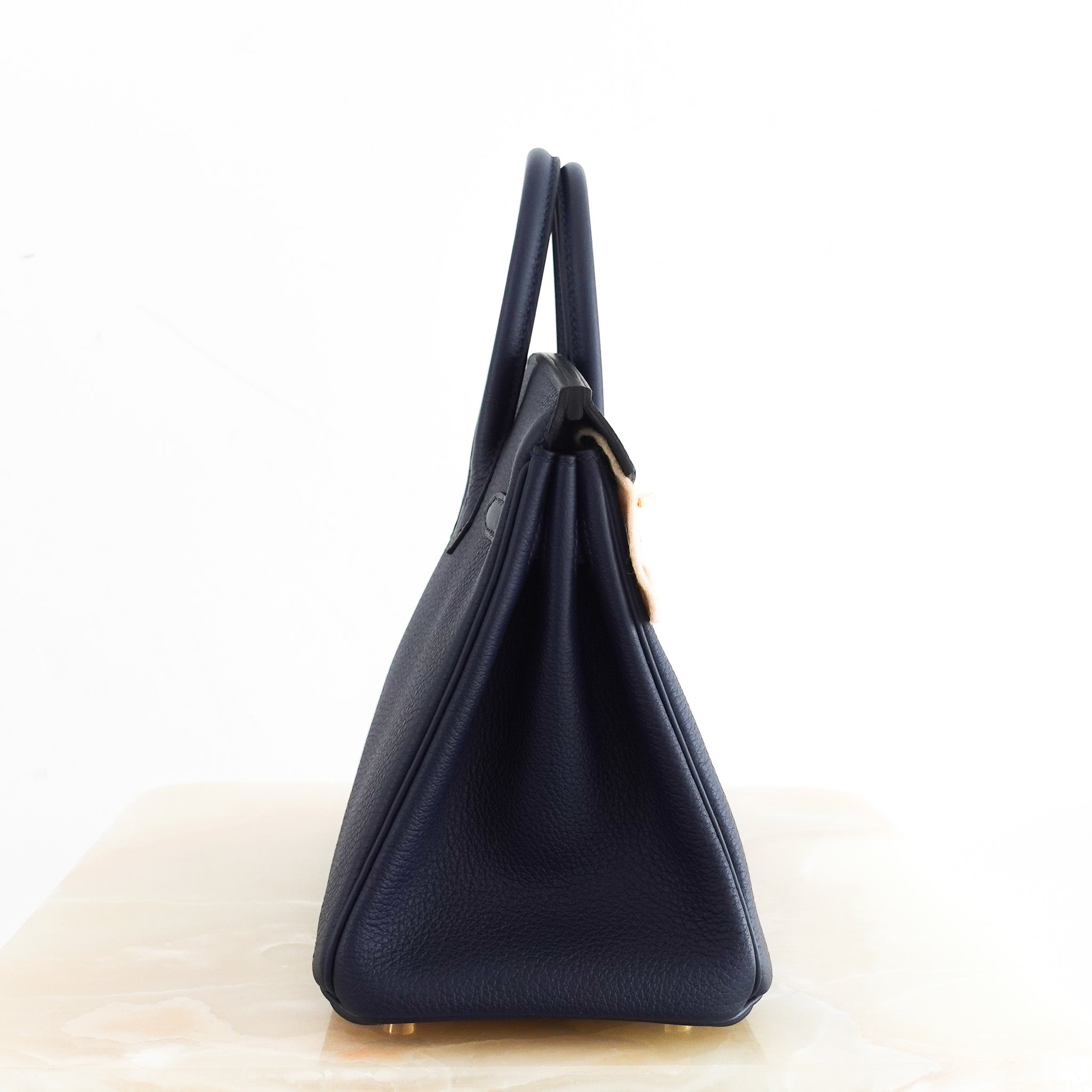 NEW Hermès Birkin 25 Veau Togo Bleu Abysse | Authentic Preloved - Reloved Again