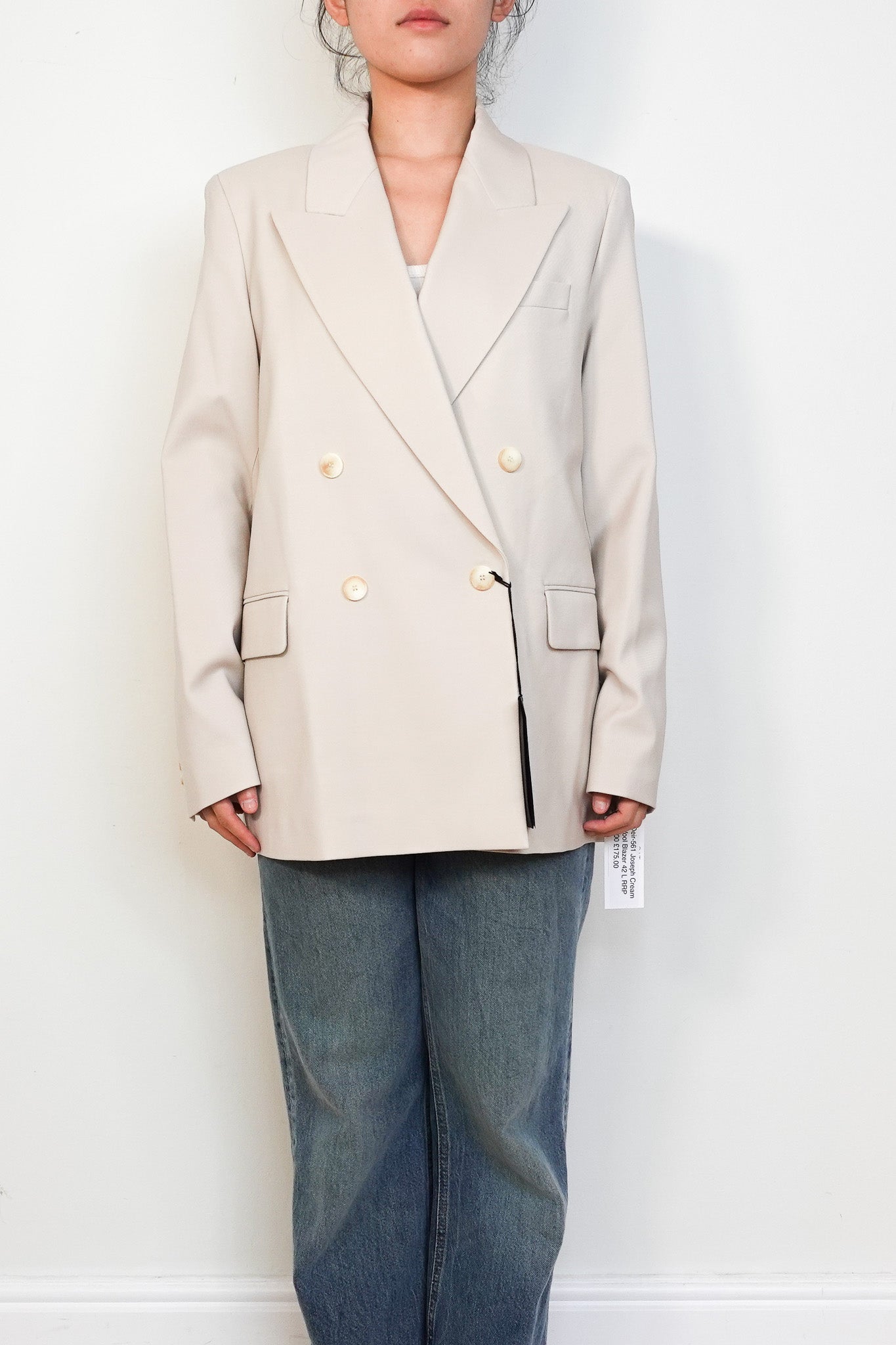 new-joseph-cream-wool-blazer-cover-picture-chelsea-london
