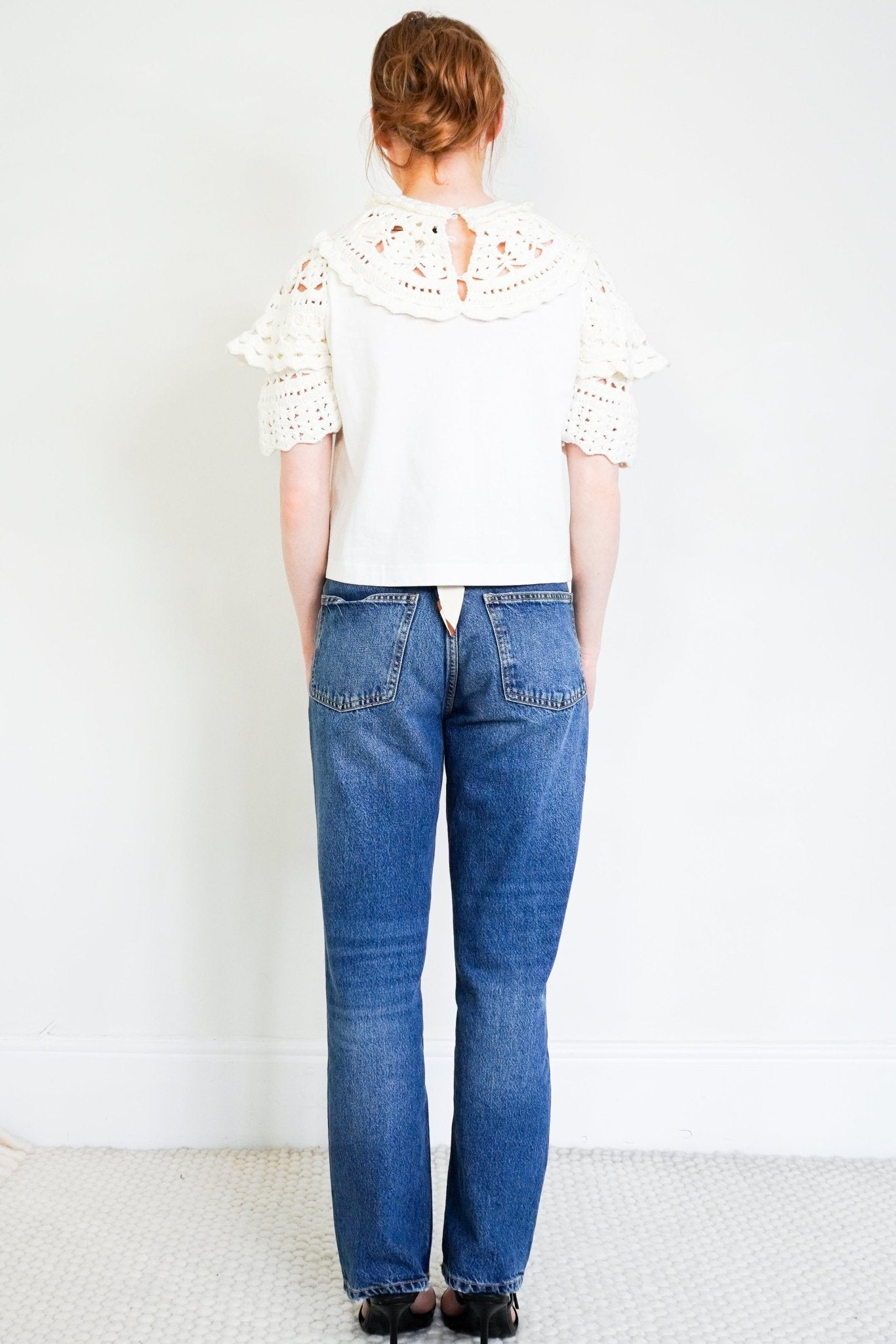 NEW Sea New York White Crochet top RRP £400 | Authentic Preloved - Reloved Again