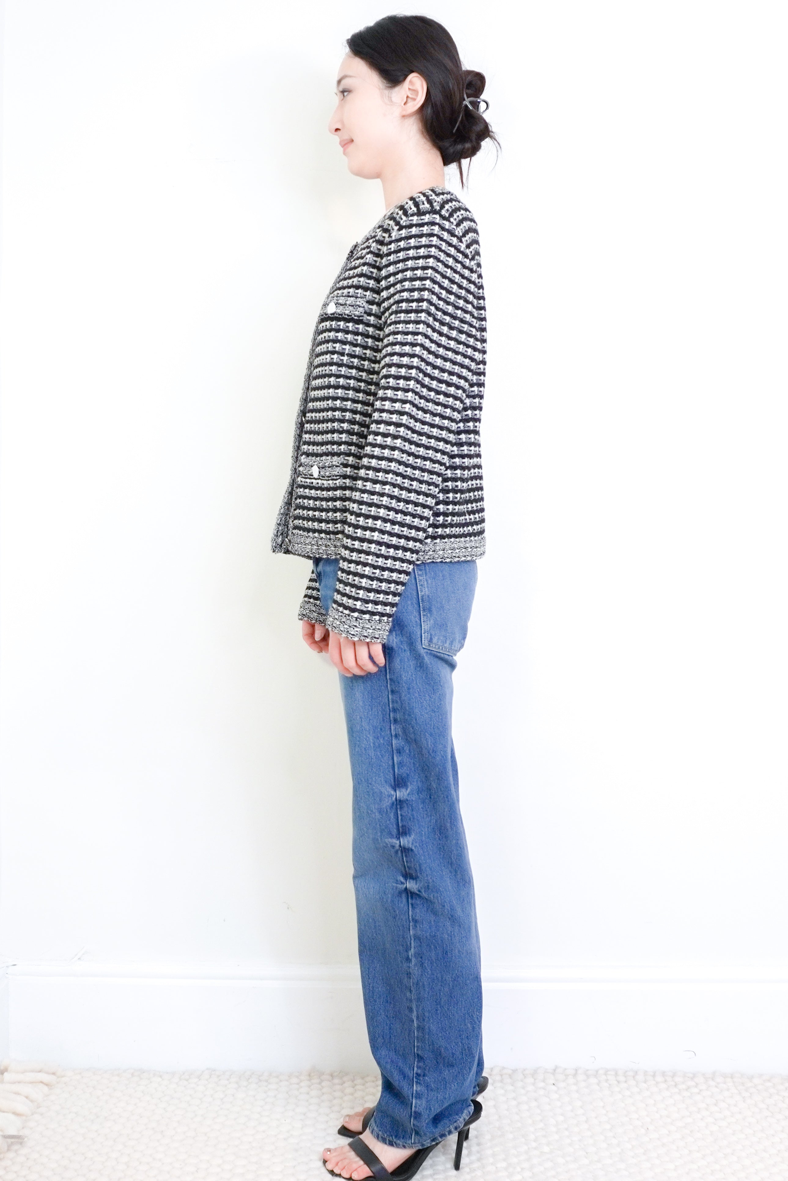 new-tory-burch-kendra-boucle-cardigan-authentic-preloved-side-picture-Chelsea-London