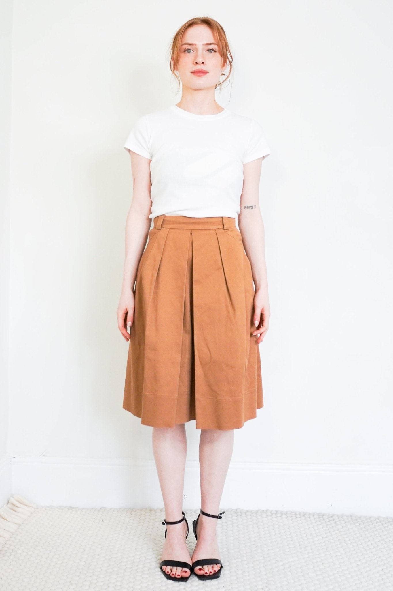Prada Brown Cargo Skirt RRP £1240 | Authentic Preloved - Reloved Again
