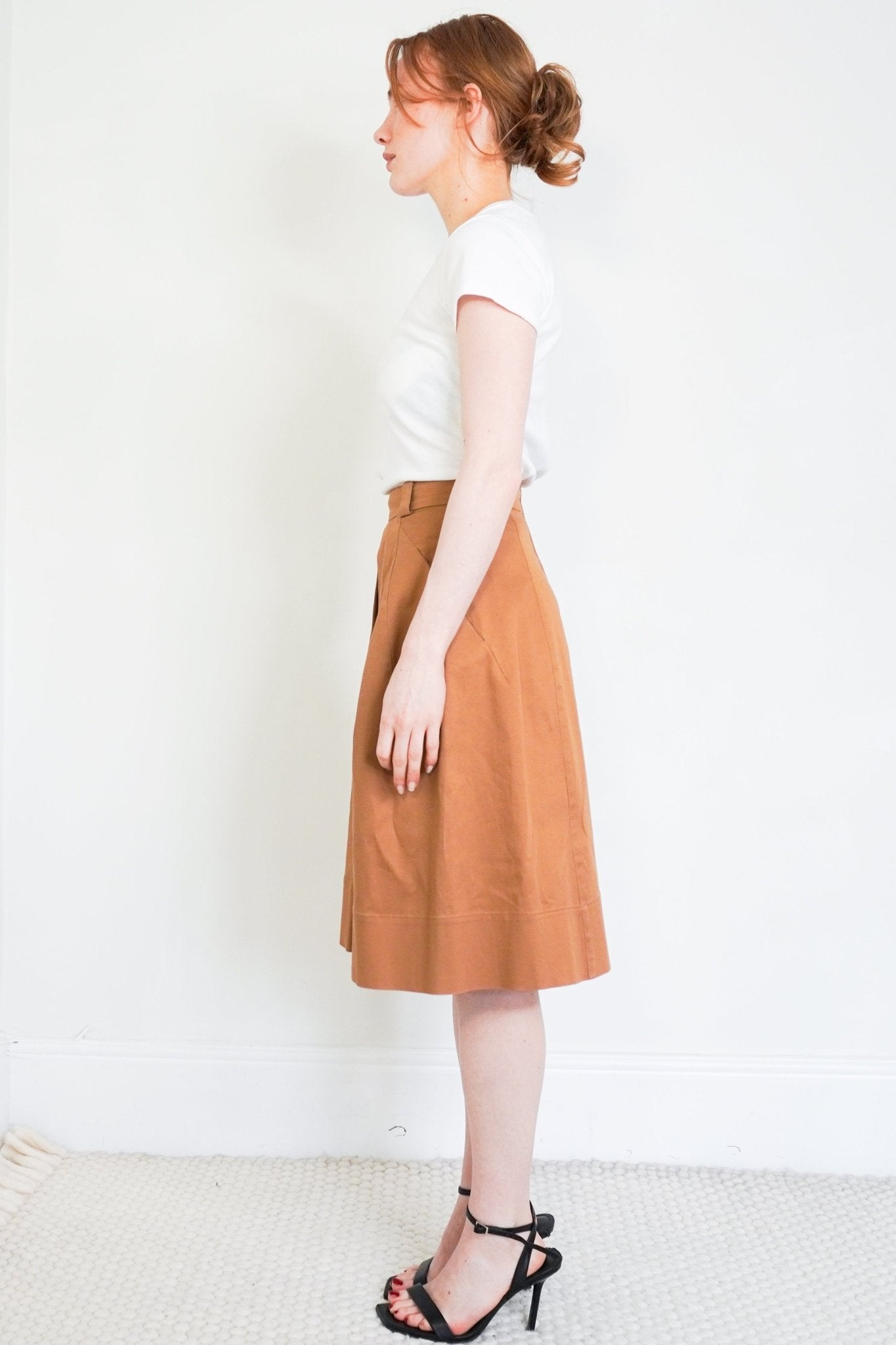 Prada Brown Cargo Skirt RRP £1240 | Authentic Preloved - Reloved Again