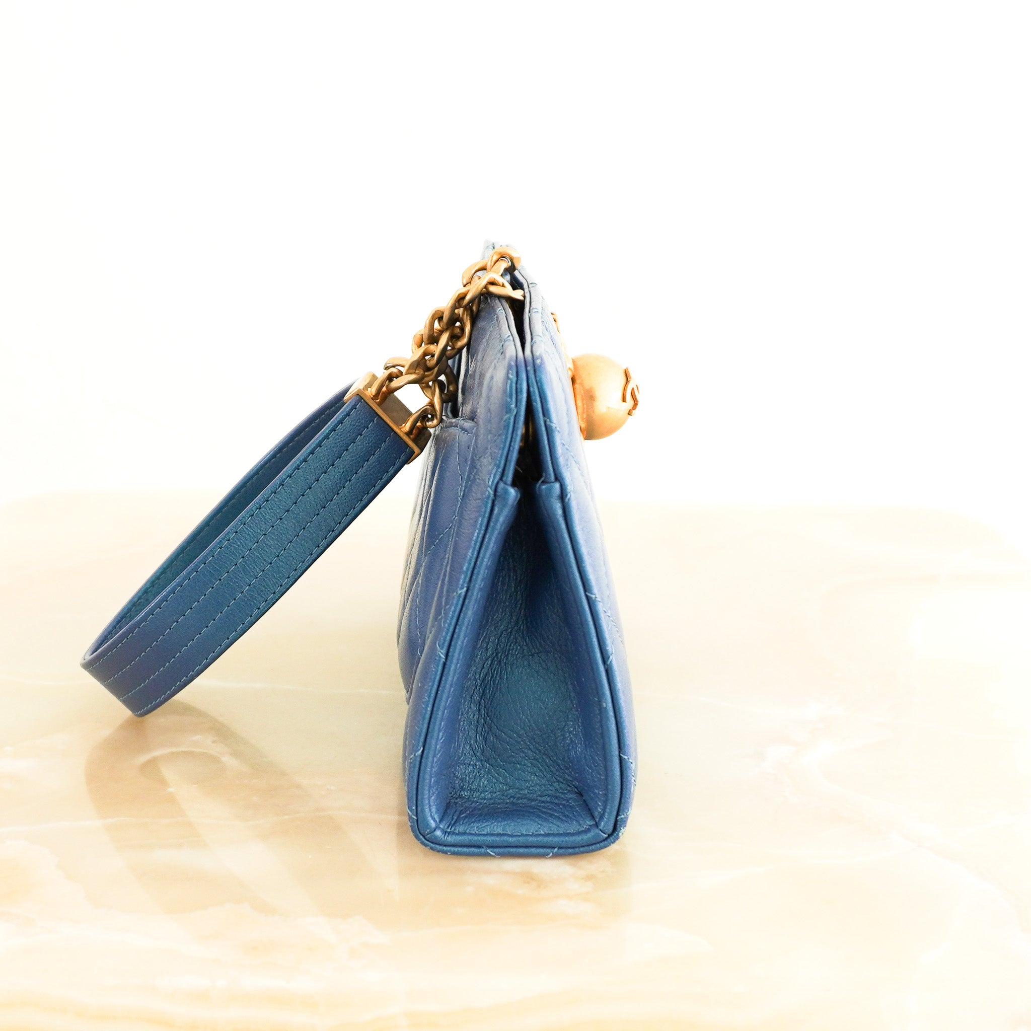 RARE Chanel By The Sea Quilted Evening Bag | Authentic Preloved - Reloved Again