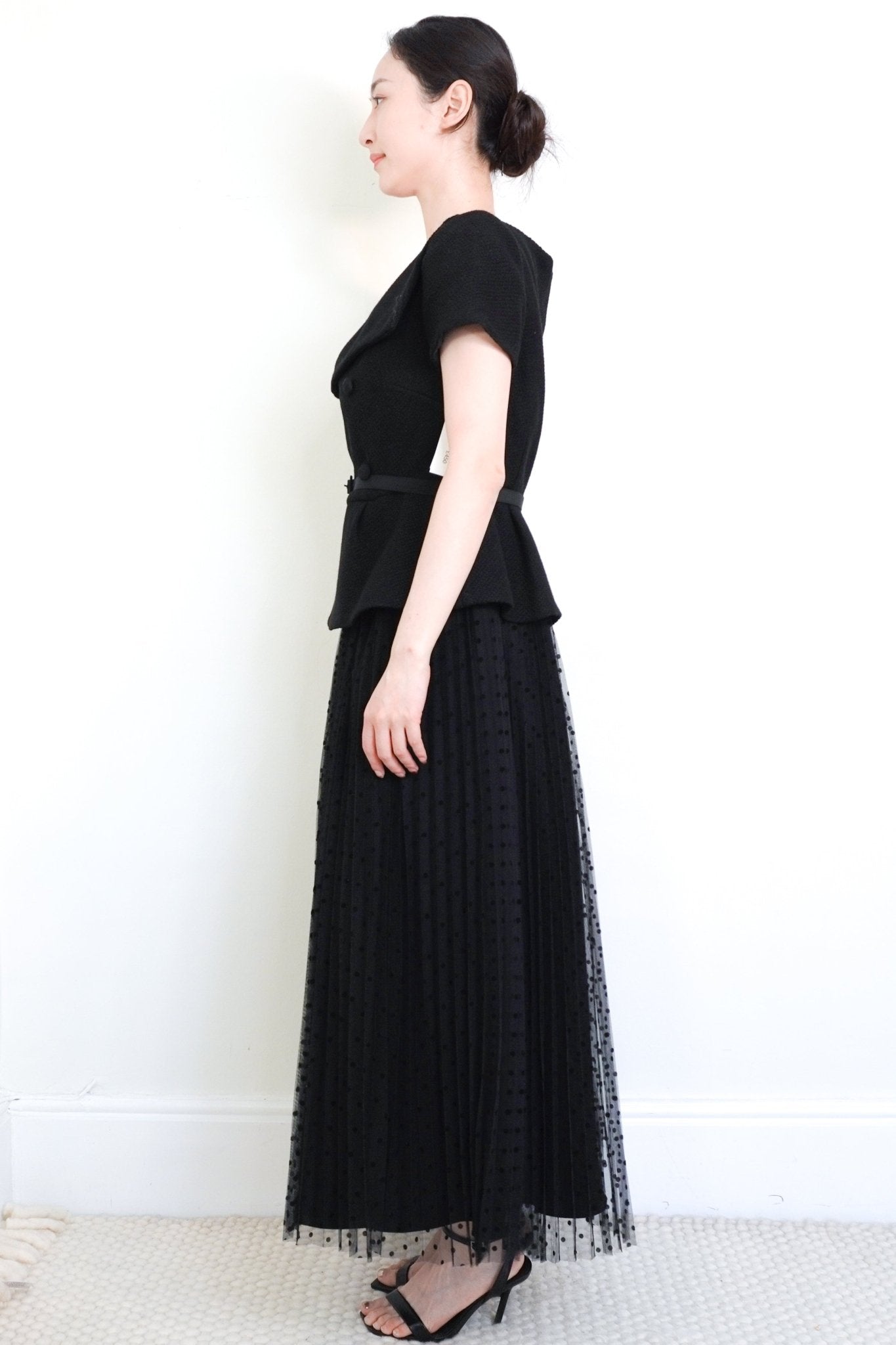 Self Portrait Black Polka Dot Blazer Dress RRP £450 | Authentic Preloved - Reloved Again