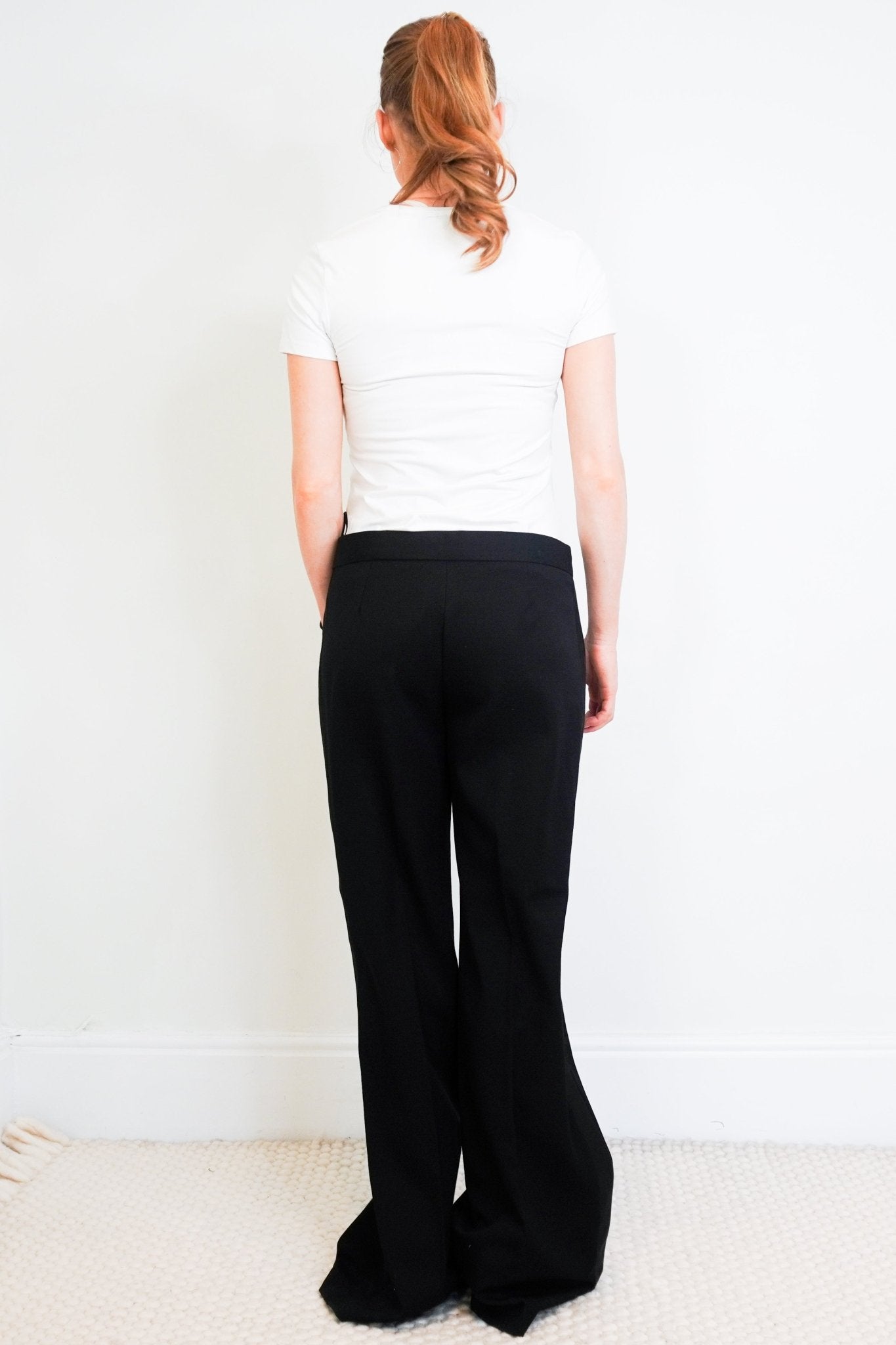 Stella McCartney Classic Black Trousers RRP £380 | Authentic Preloved - Reloved Again
