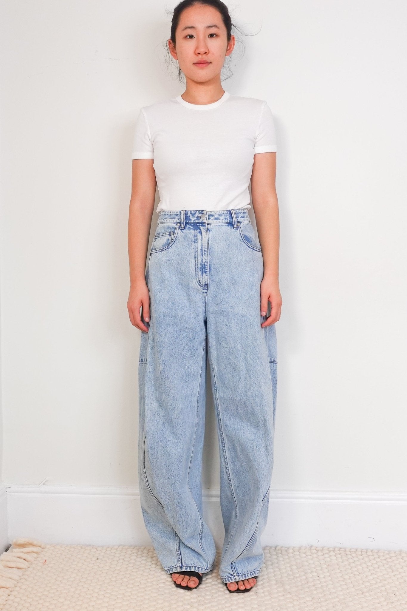 Tibi Barrell Leg Jeans RRP £350 | Authentic Preloved - Reloved Again