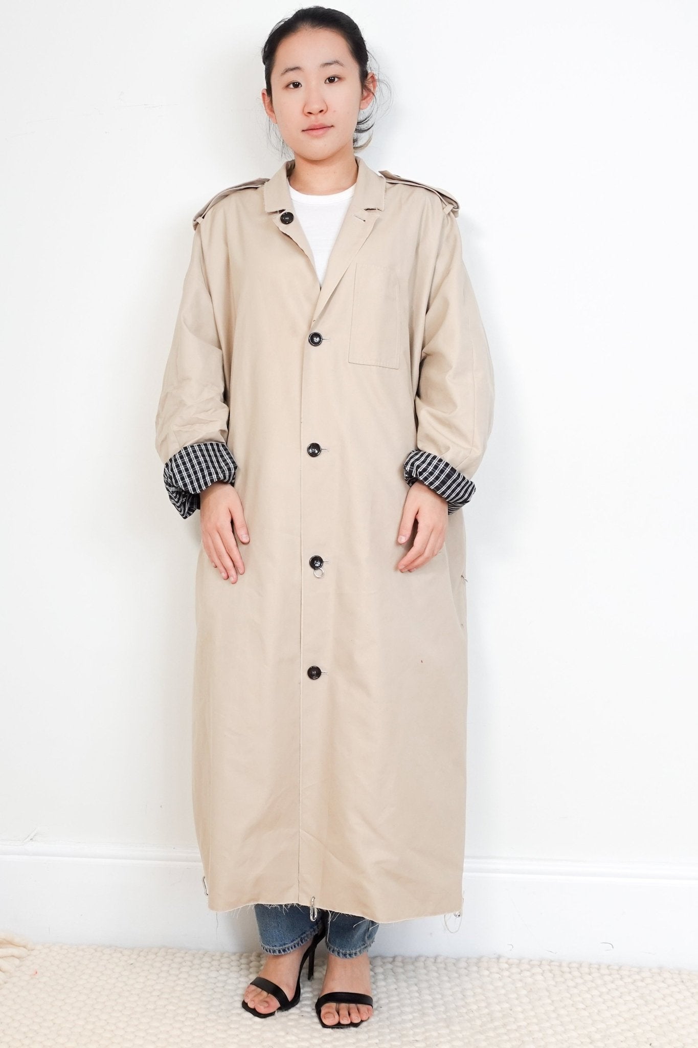 Tibi Reversible Cuffed Trench RRP £1100 | Authentic Preloved - Reloved Again