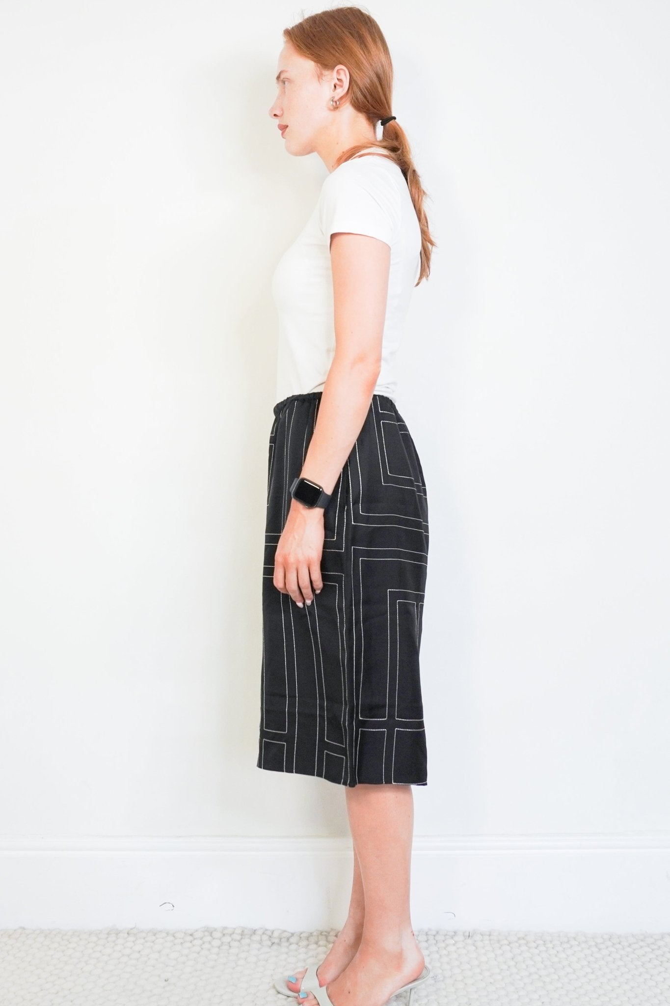 Toteme Black Silk Culottes (RRP £430) | Authentic Preloved - Reloved Again