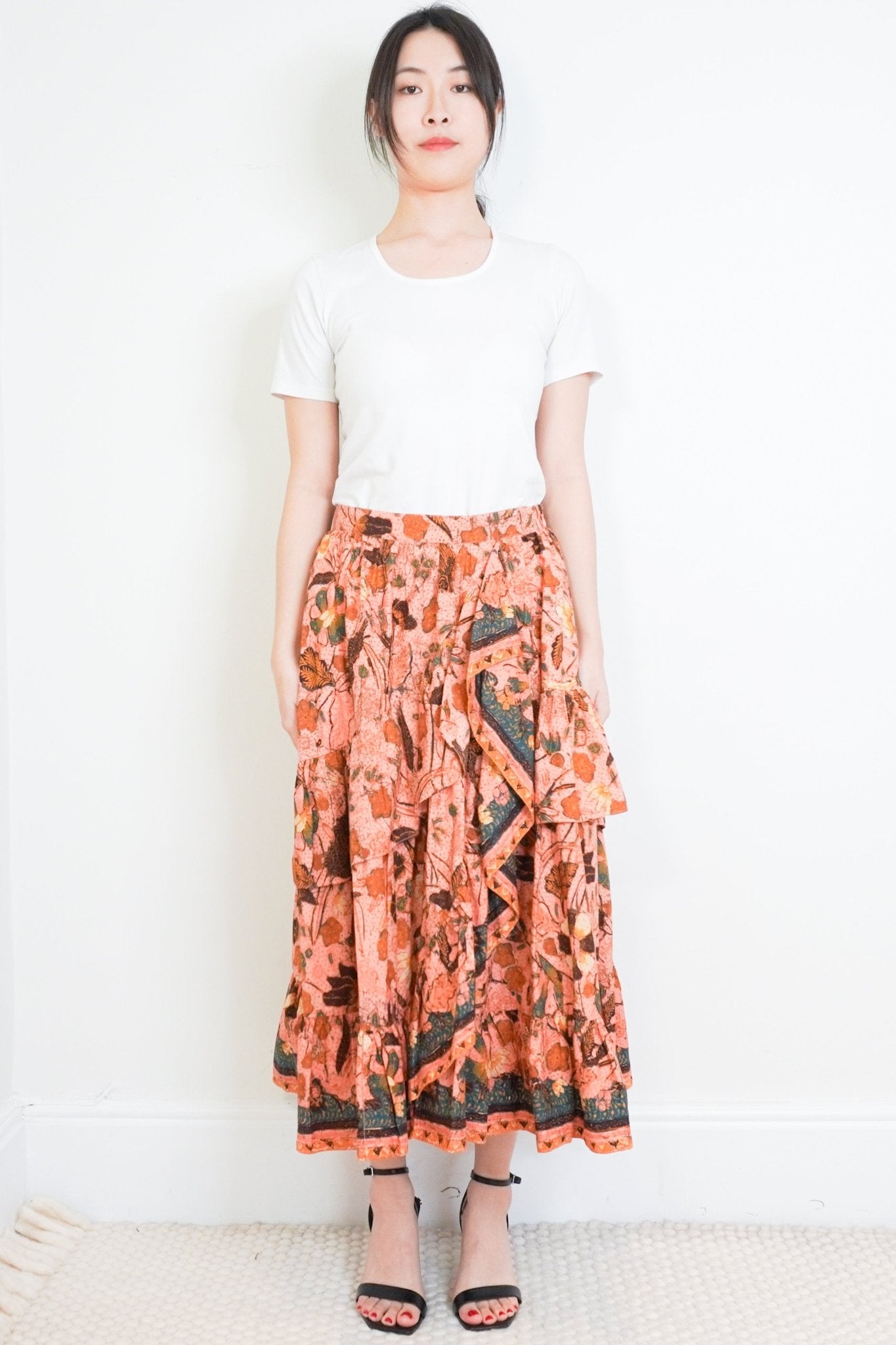 Ulla Johnson Floral Printed Skirt RRP £750 | Authentic Preloved - Reloved Again