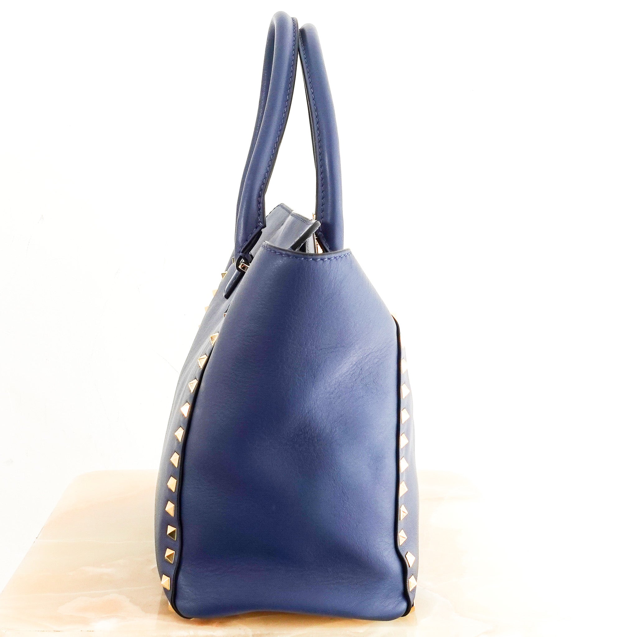 valentino-blue-rockstud-tote-bag-side-picture-chelsea-london