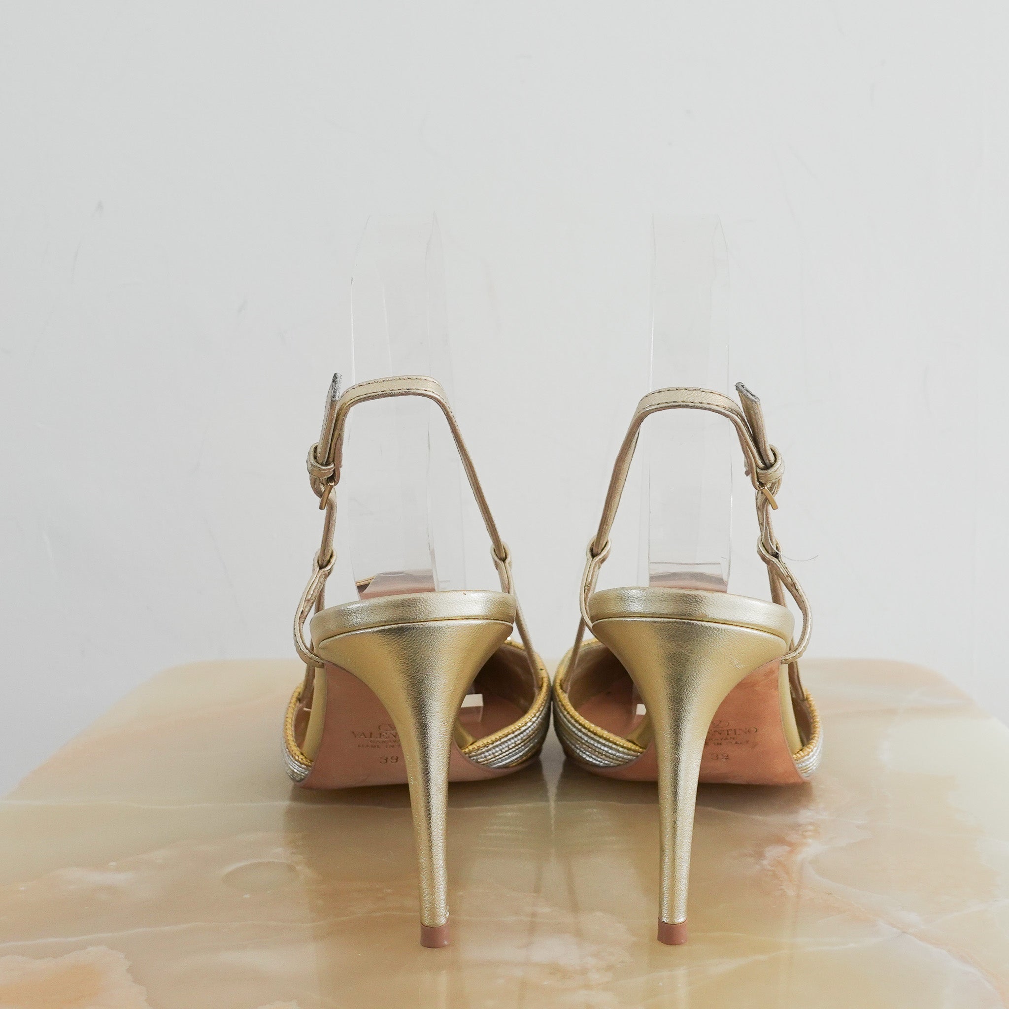 Valentino VG Slingback Heels RRP £850 | Authentic Preloved - Reloved Again