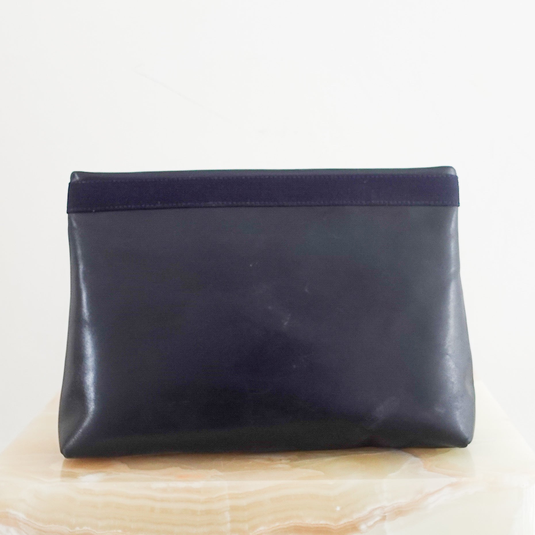 Navy clutch RRP £365