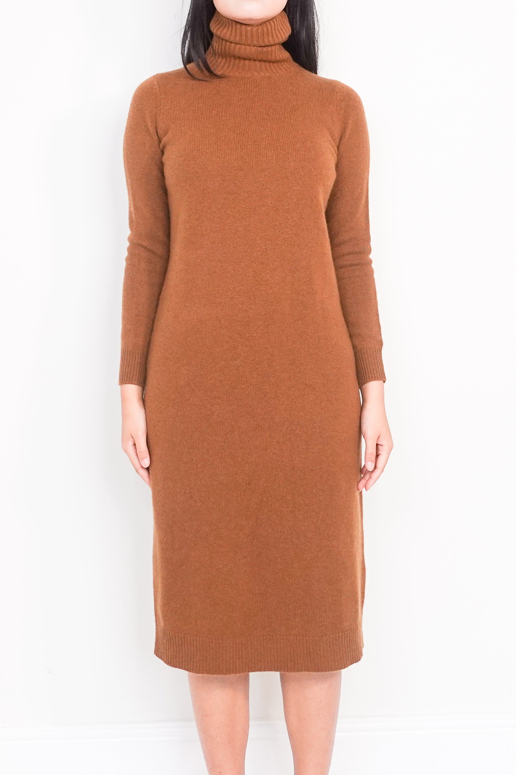 Cashmere long line jumper dress RRP £1K