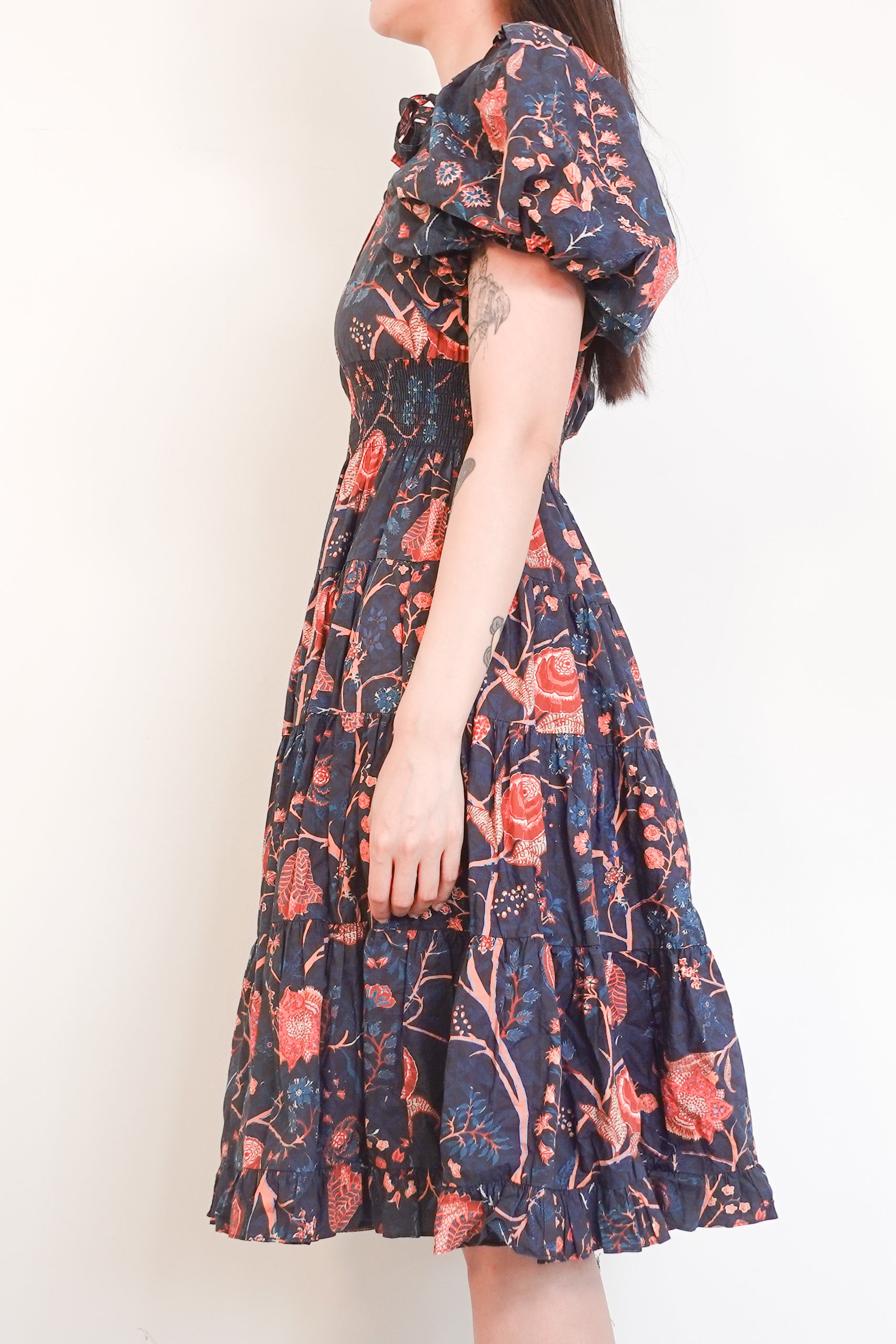 Floral midi dress