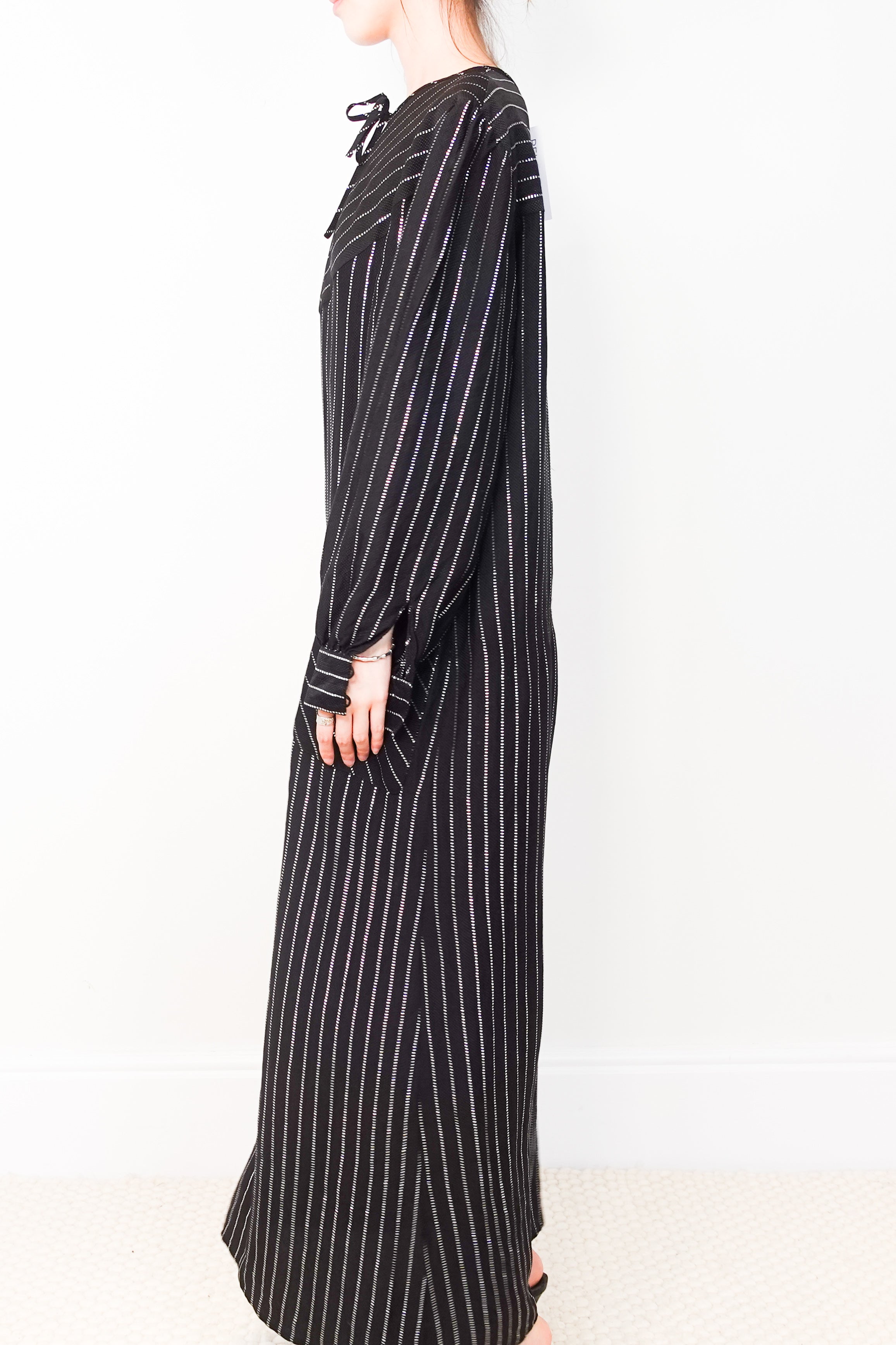 Maxi striped dress RRP £1200