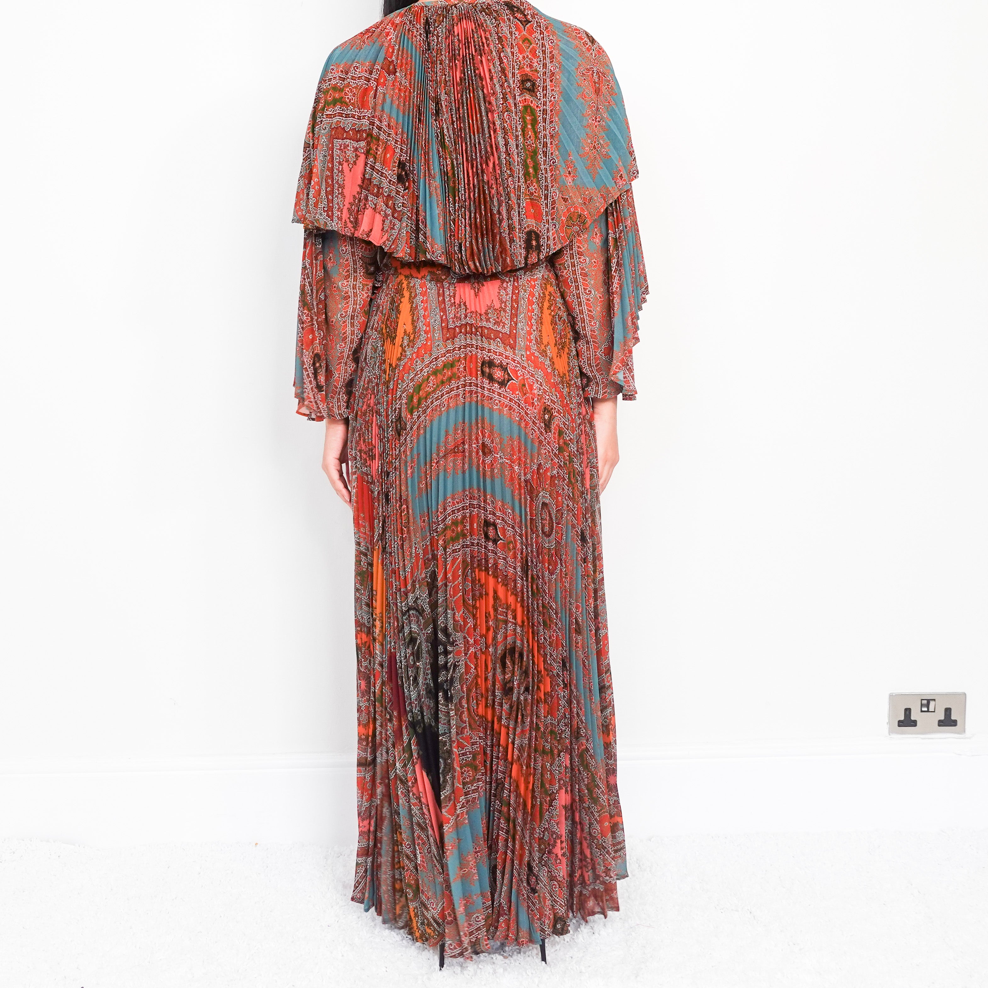 Patterned maxi dress RRP £2,000