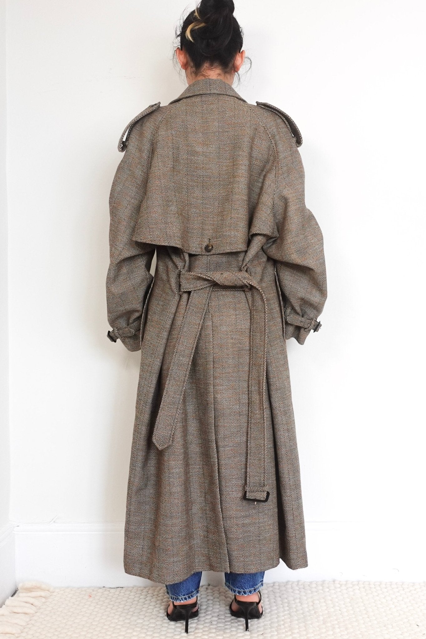 NEW Stella McCartney Brown Trench Coat RRP £2000 | Authentic Preloved - Reloved Again