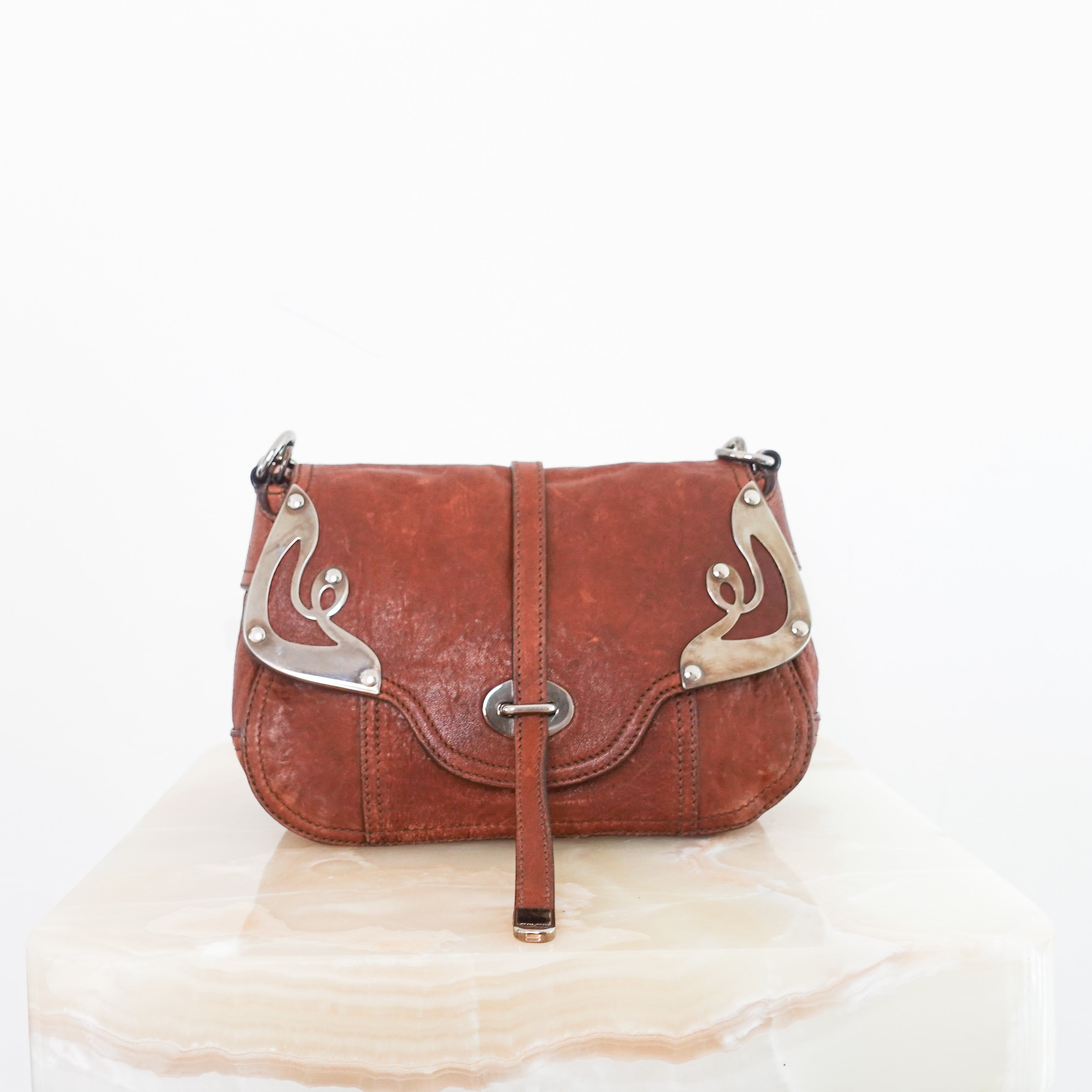 mini bag brown