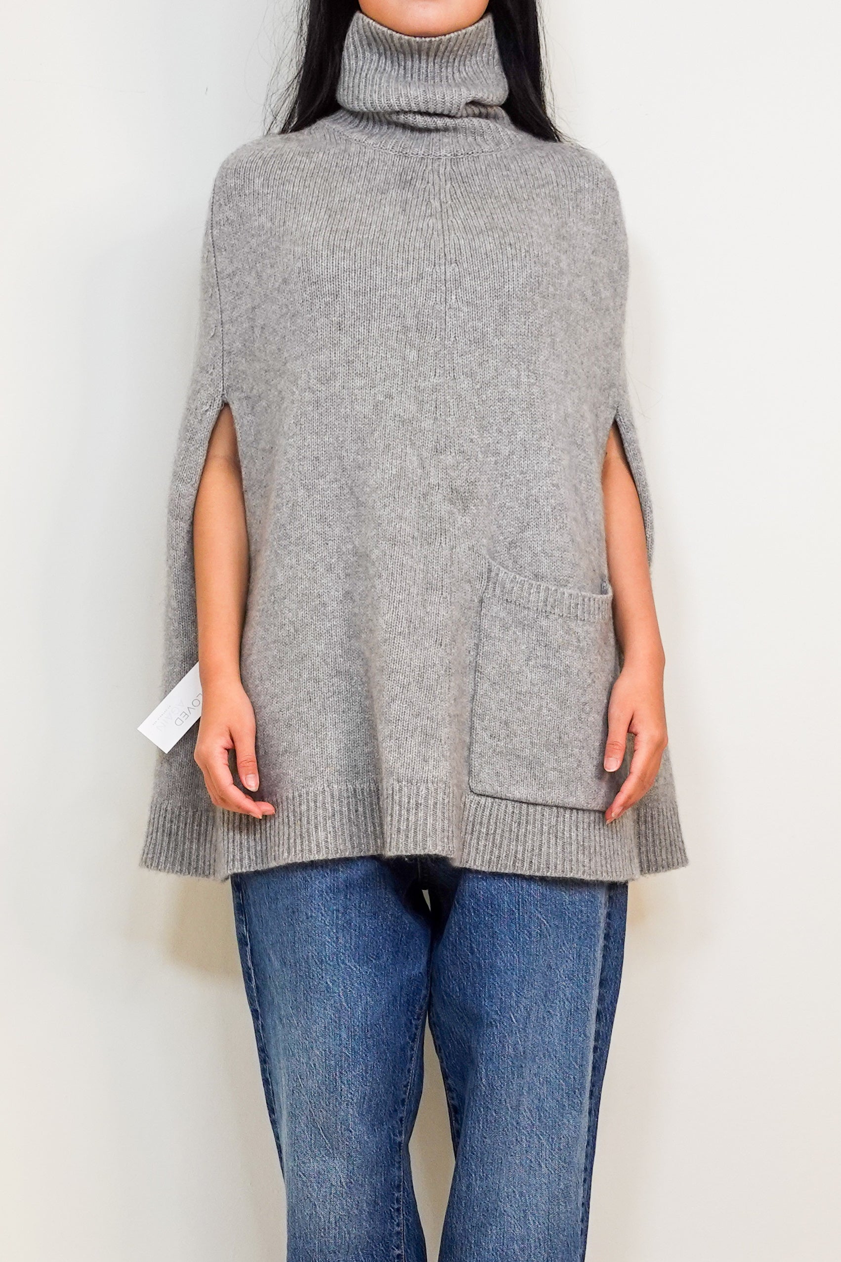 Cashmere Sleeveless Turtleneck Jumper RRP £425