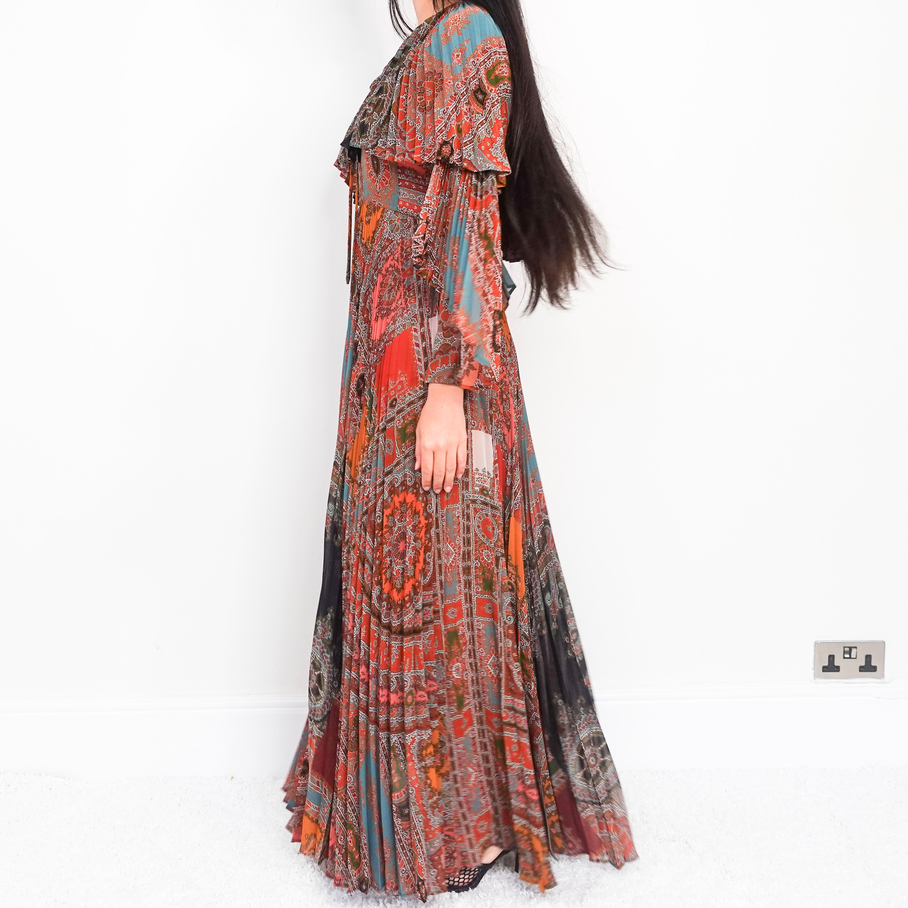 Patterned maxi dress RRP £2,000