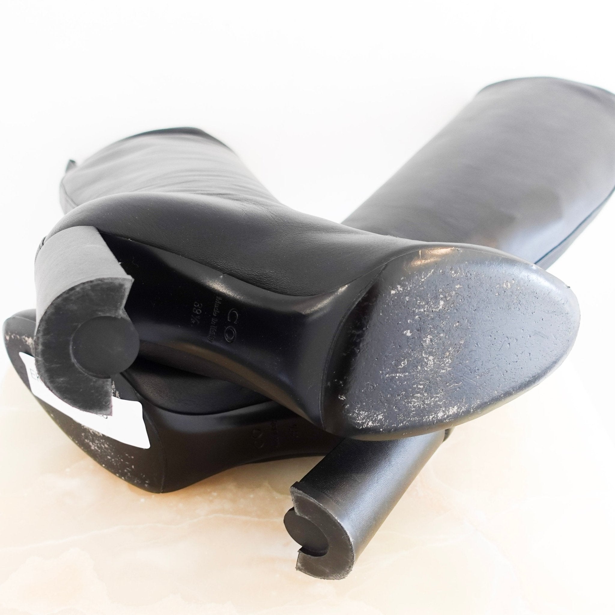 CO Los Angeles black Knee High boots | Authentic Preloved RRP £1200 - Reloved Again