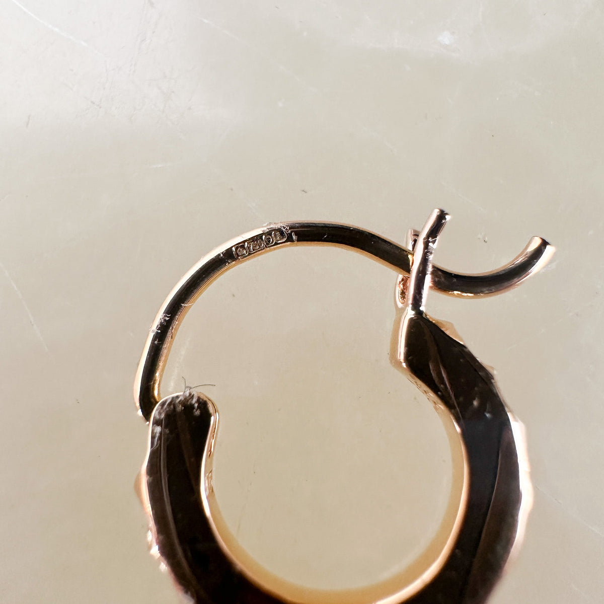 Chrome Hearts Plus Punk Single Gold Hoop (RRP £1220) | Authentic Preloved FINAL SALE - Reloved Again