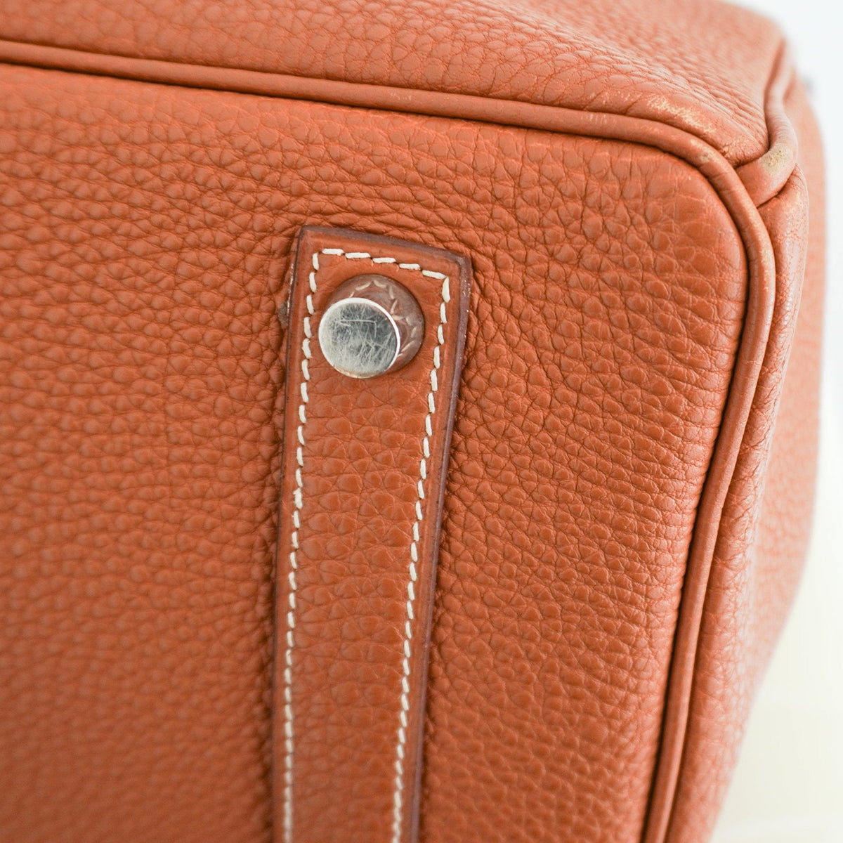 Hermès Birkin 35 Retourne in Gold Togo Leather with Palladium Hardware | Authentic Preloved - Reloved Again