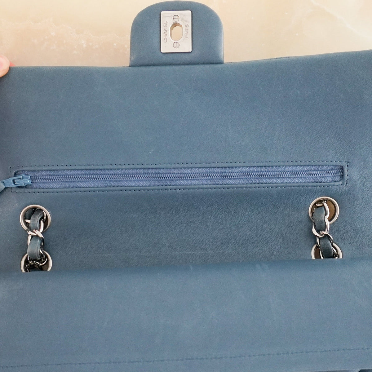 Chanel Classic Double Flap Medium Handbag in Lambskin Leather RRP £9,090 | Authentic Preloved - Reloved Again