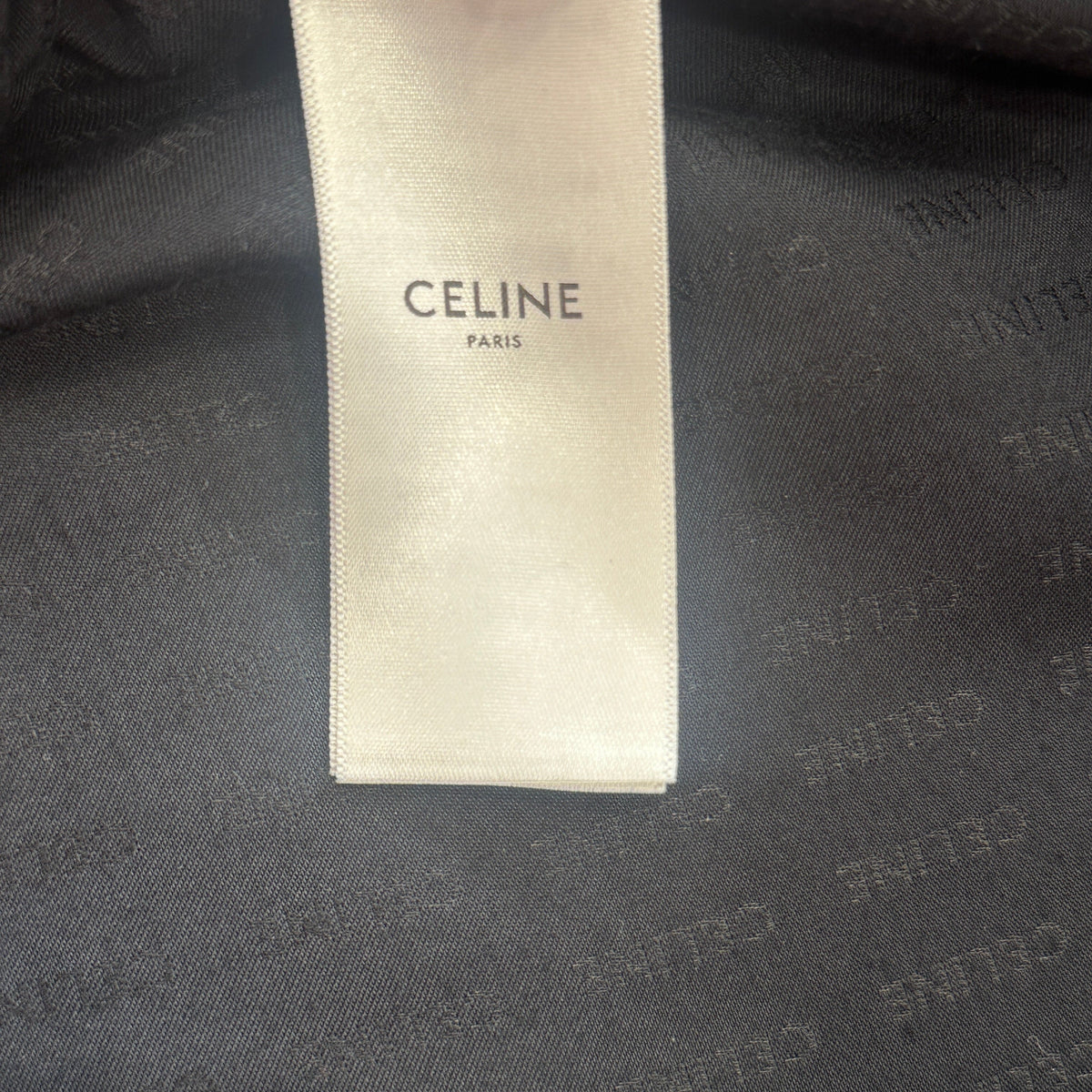 Celine Wool Houndstooth Coat in Brown RRP £1750 | Authentic Preloved