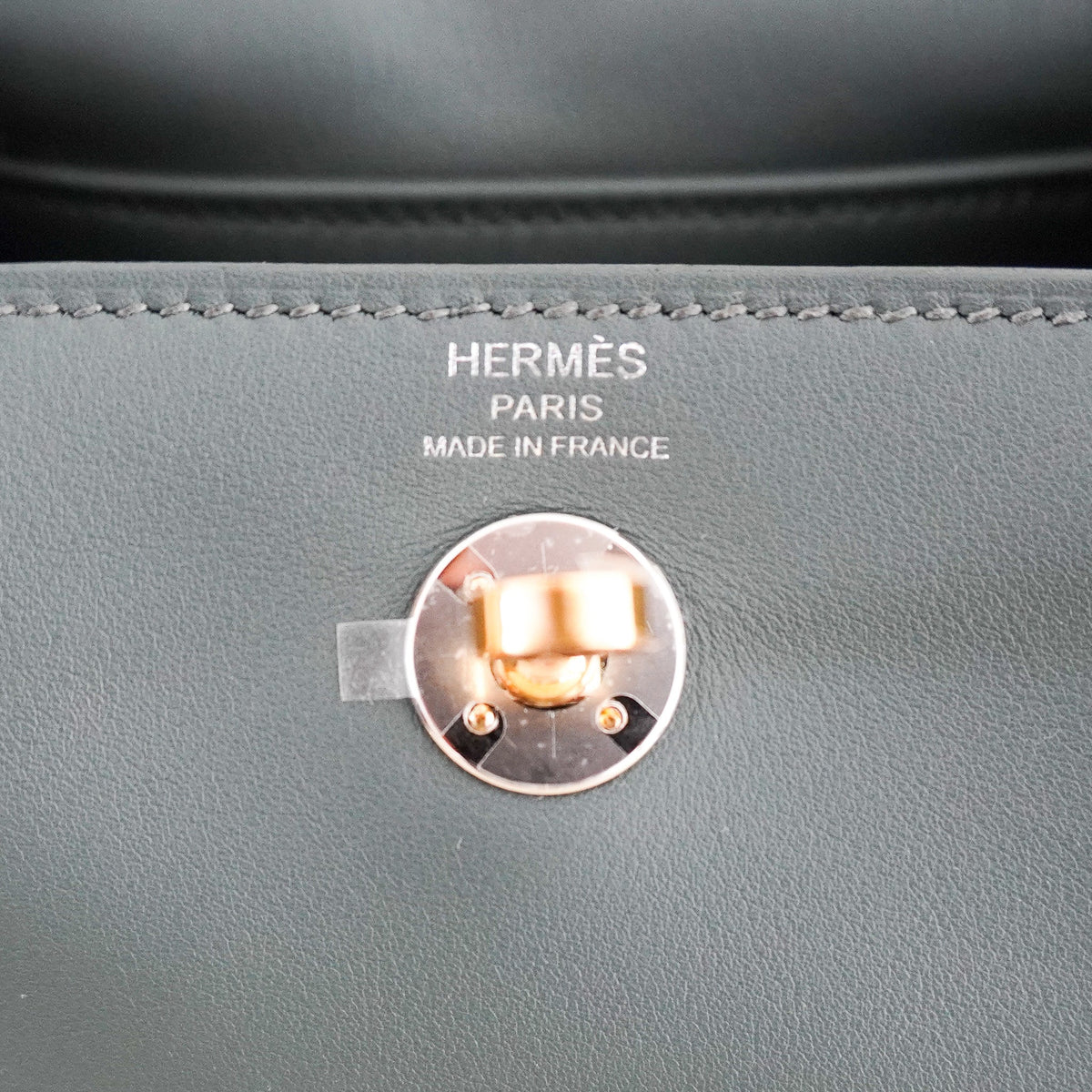 NEW Hermès Mini Lindy Bag in Vert Foncé Leather with Mixed Metal Hardware | Authentic Preloved - Reloved Again