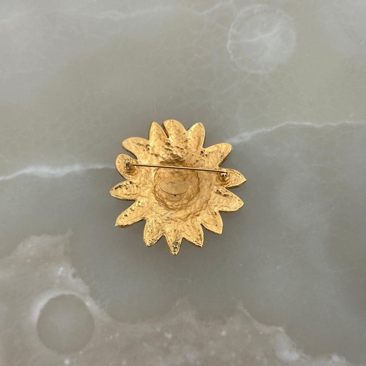 Chanel Vintage Lion and Sun Shaped Brooch (1980) RRP £541 | Authentic Preloved FINAL SALE - Reloved Again