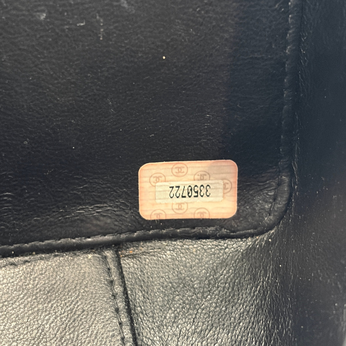 Chanel vintage patent crossbody bag