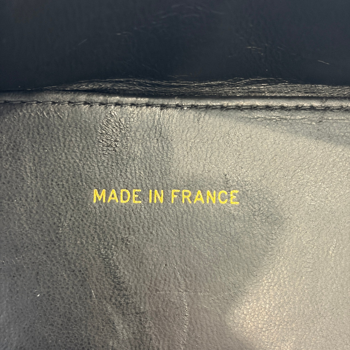 Chanel vintage patent crossbody bag