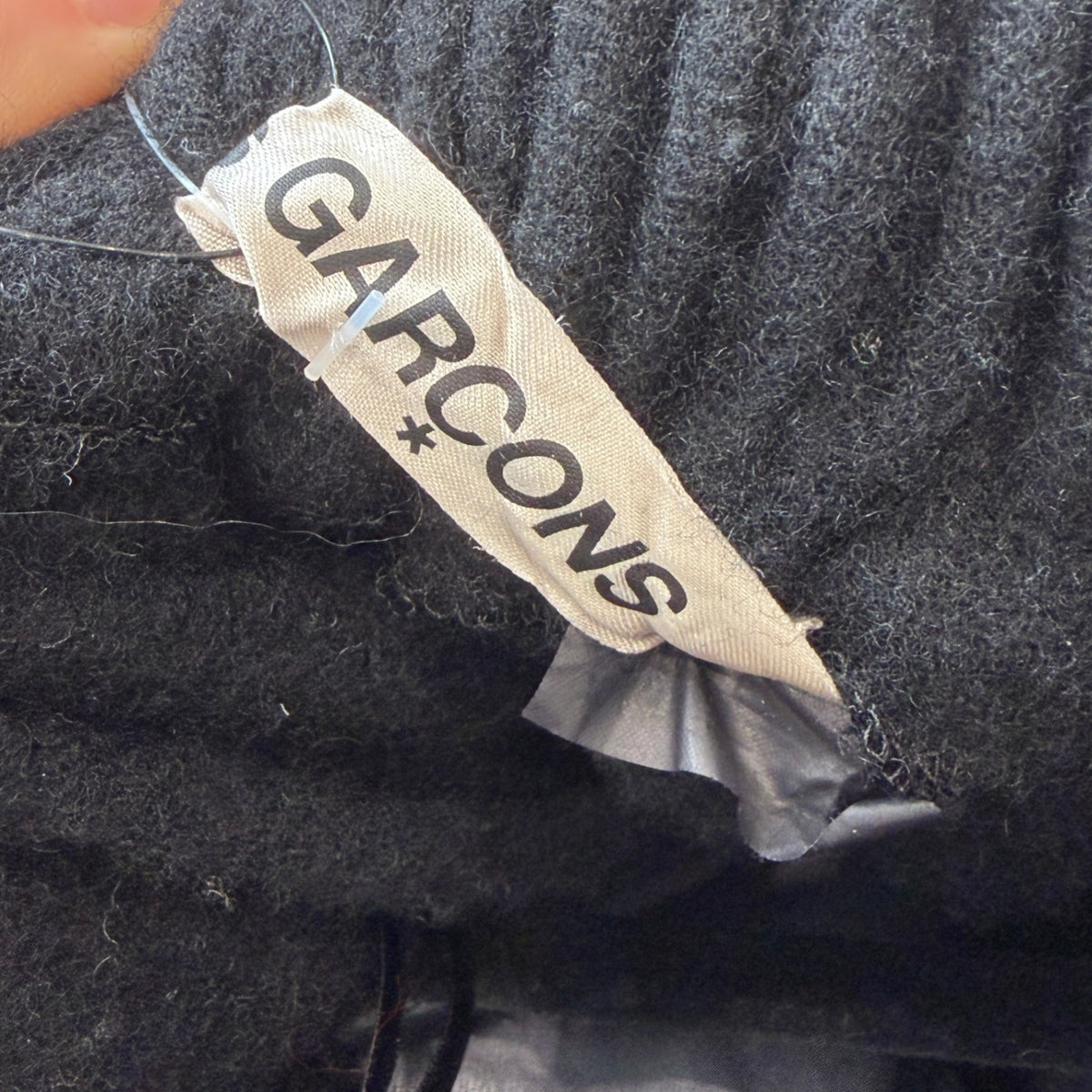 Comme des garcons black skirt UK XS RRP £1400