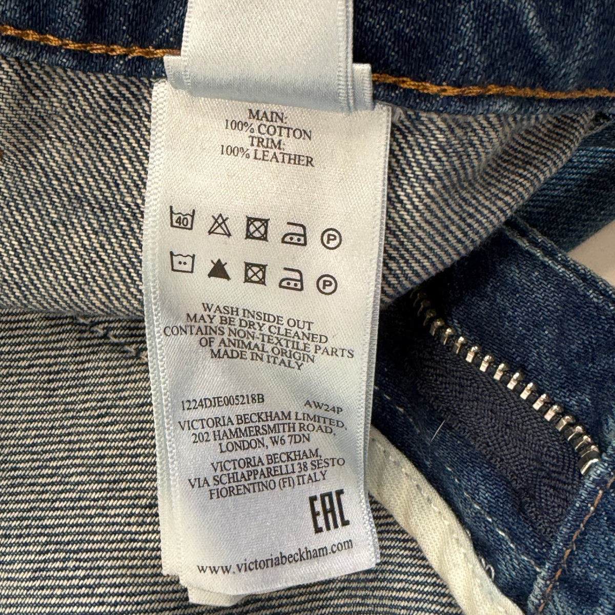 Victoria Beckham Jeans RRP £300