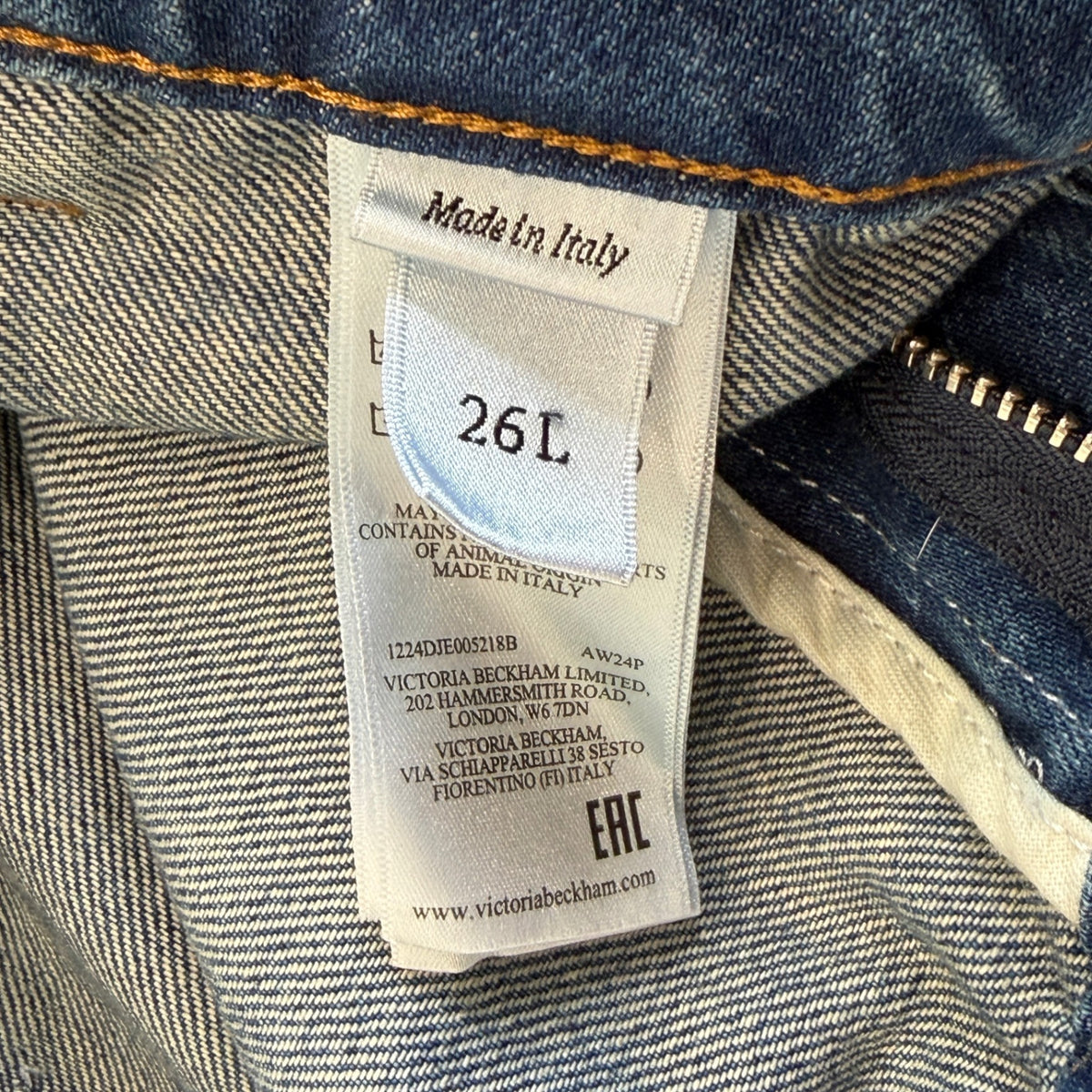Victoria Beckham Jeans RRP £300
