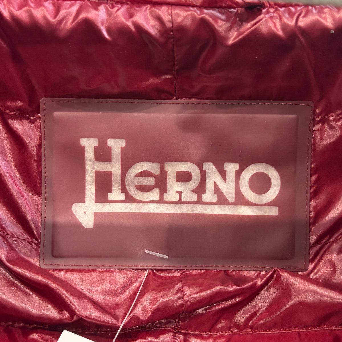 Herno burgundy padded jacket