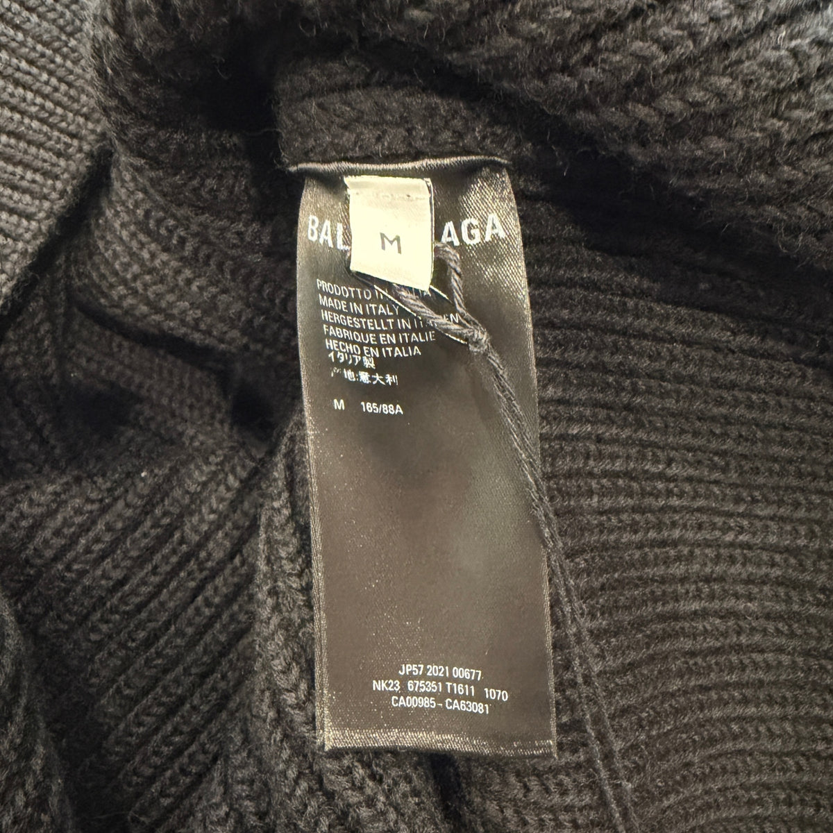 Balenciaga layered V neck UK M RRP £550