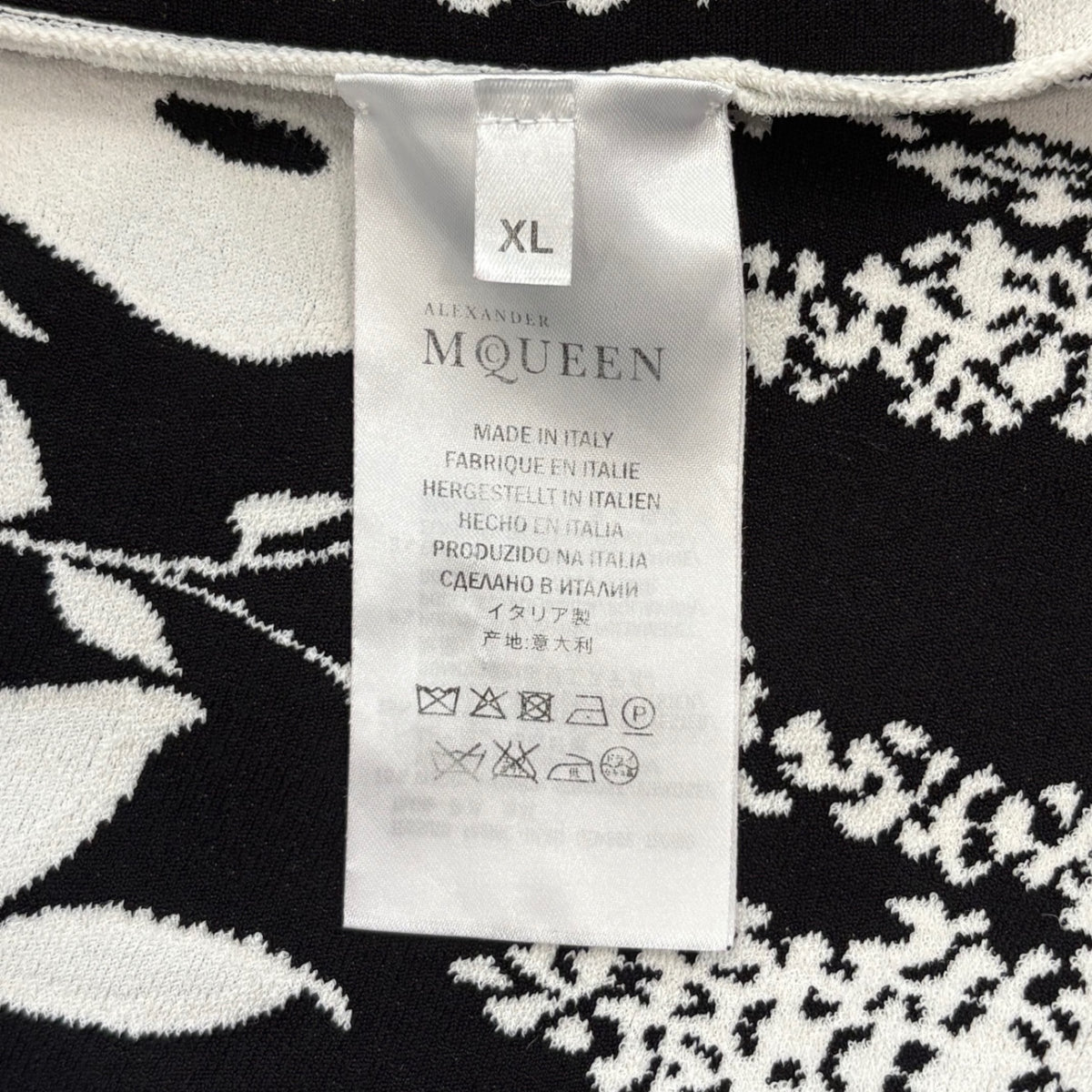Alexander McQueen Floral Knitted Dress (RRP £1500) - Reloved Again