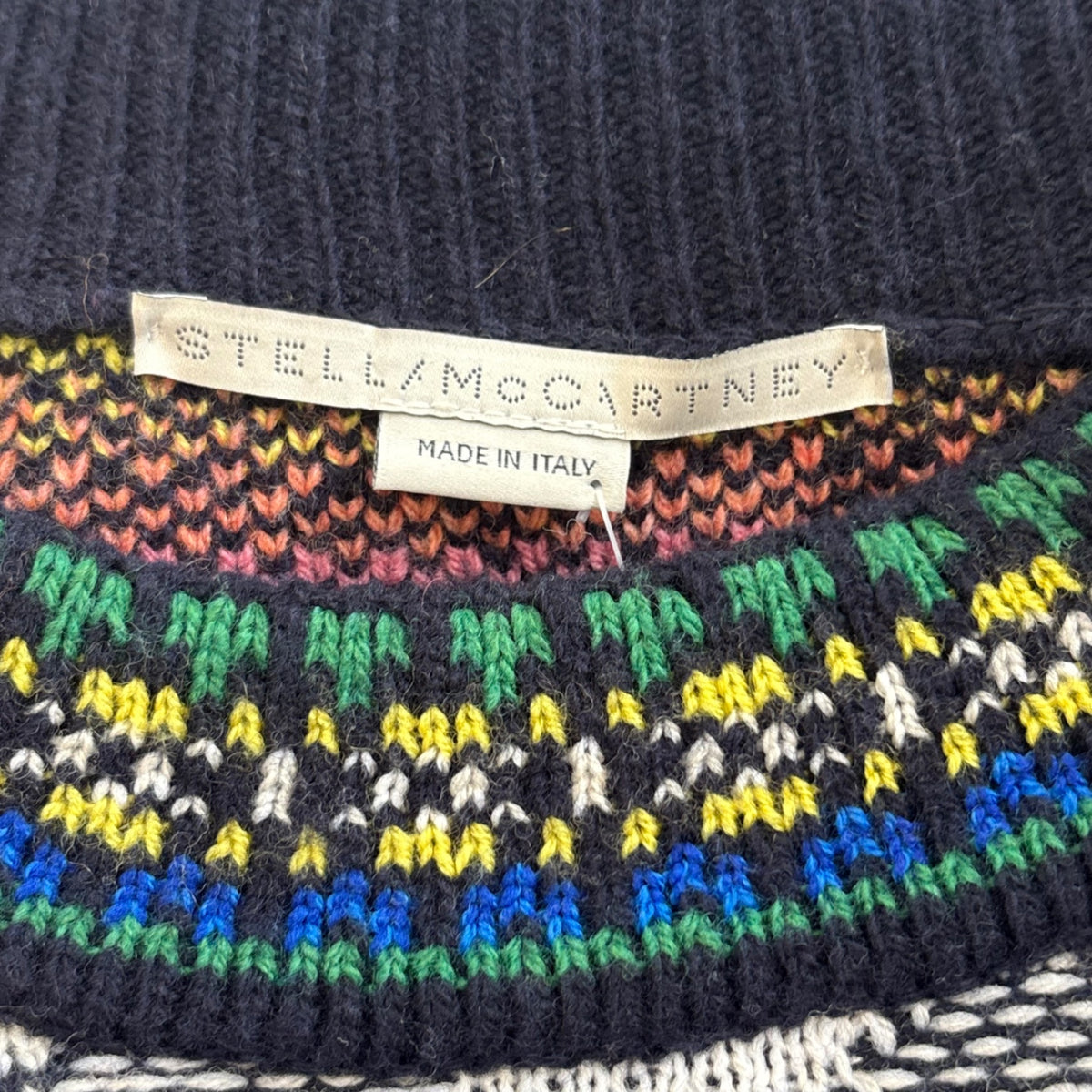 Stella McCartney Multicoloured Wool Jumper 44 RRP £500