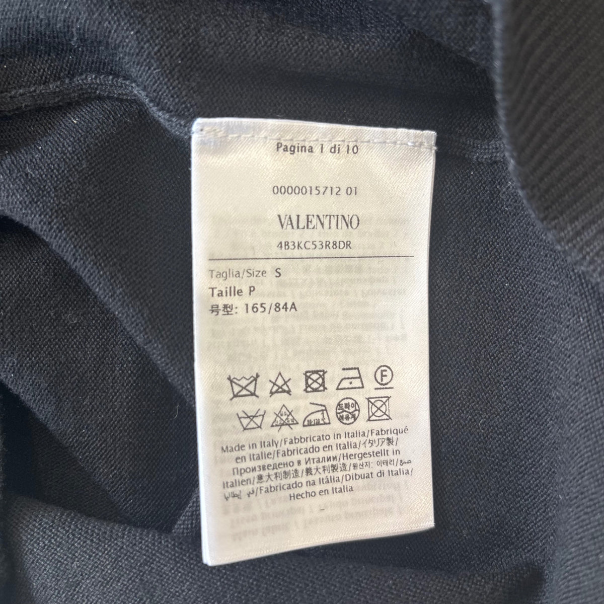 Valentino Top Black