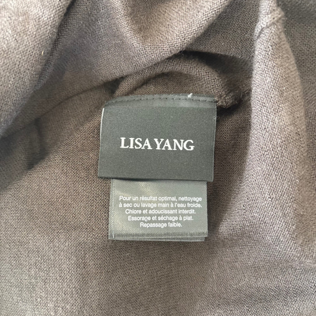 Lisa Yang Brown Cashmere Knit Dress UK XS RRP £1200