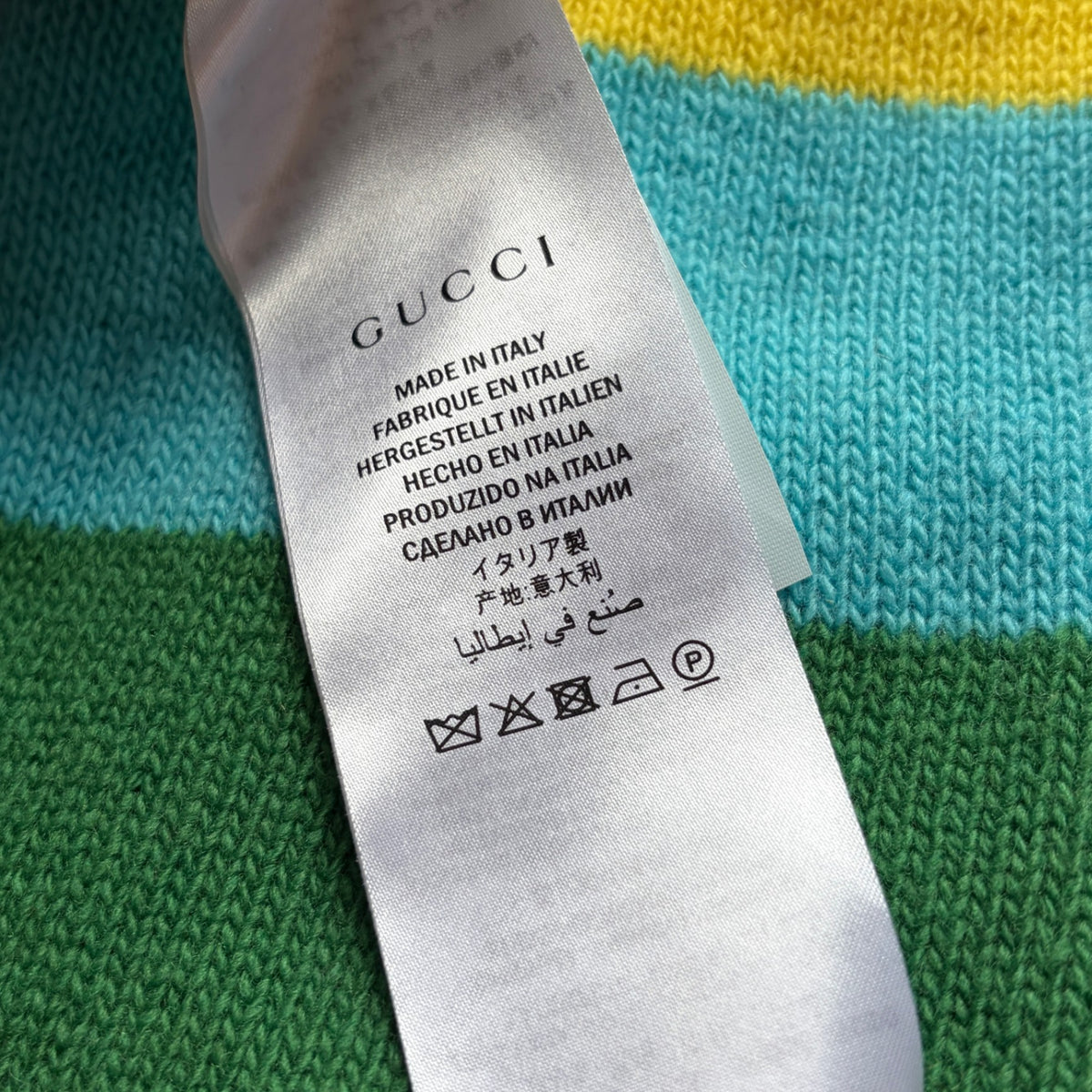 Gucci Striped Multi Sequin Tiger Loved Knit RRP £800