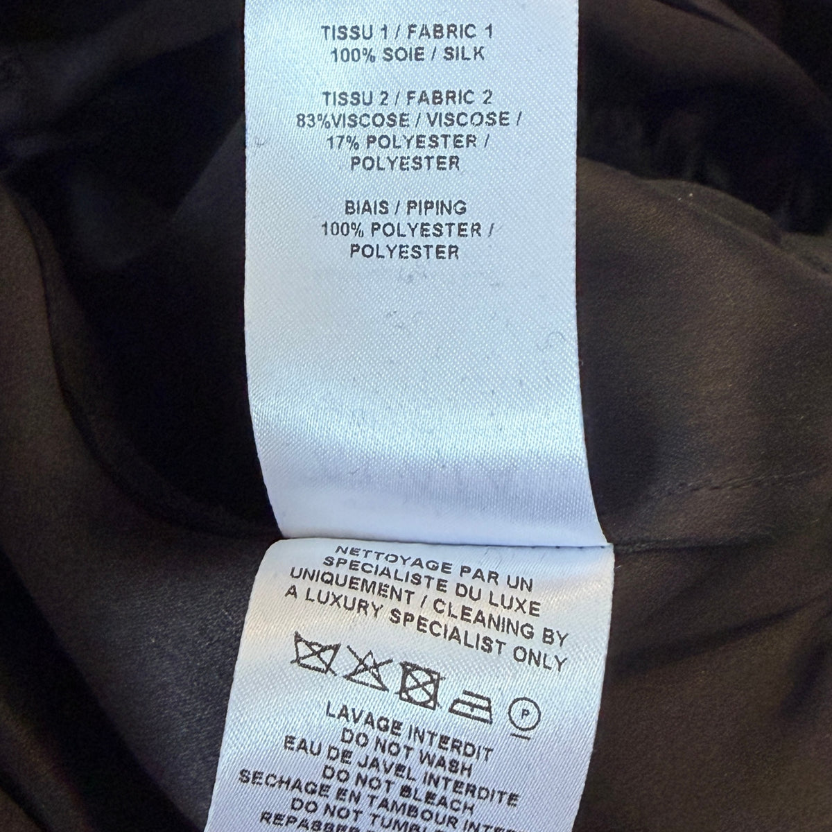 Alaia Silk Hooded Black Bodysuit (RRP £1300) | Authentic Preloved - Reloved Again