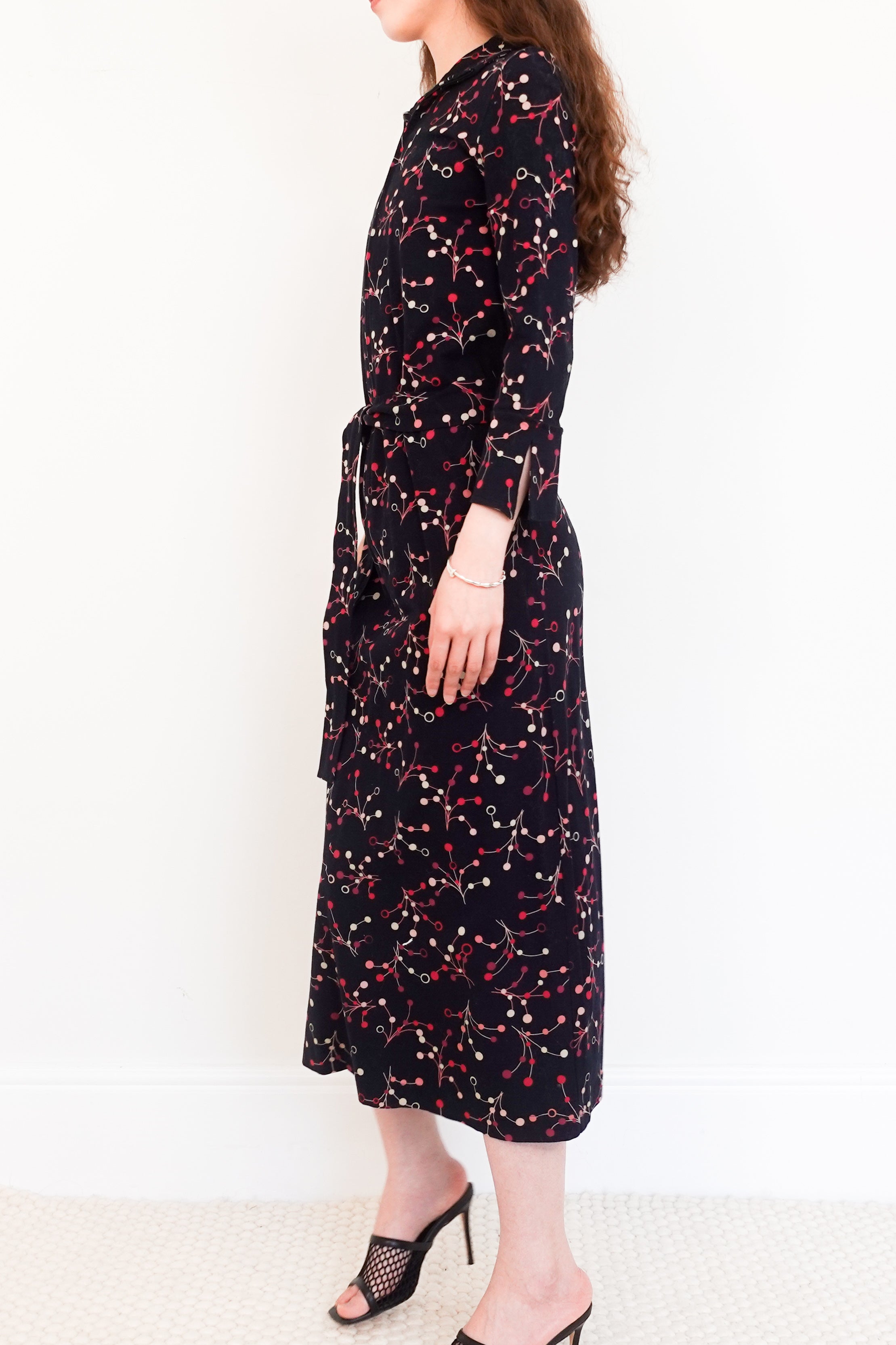 Belted maxi dress RRP £250